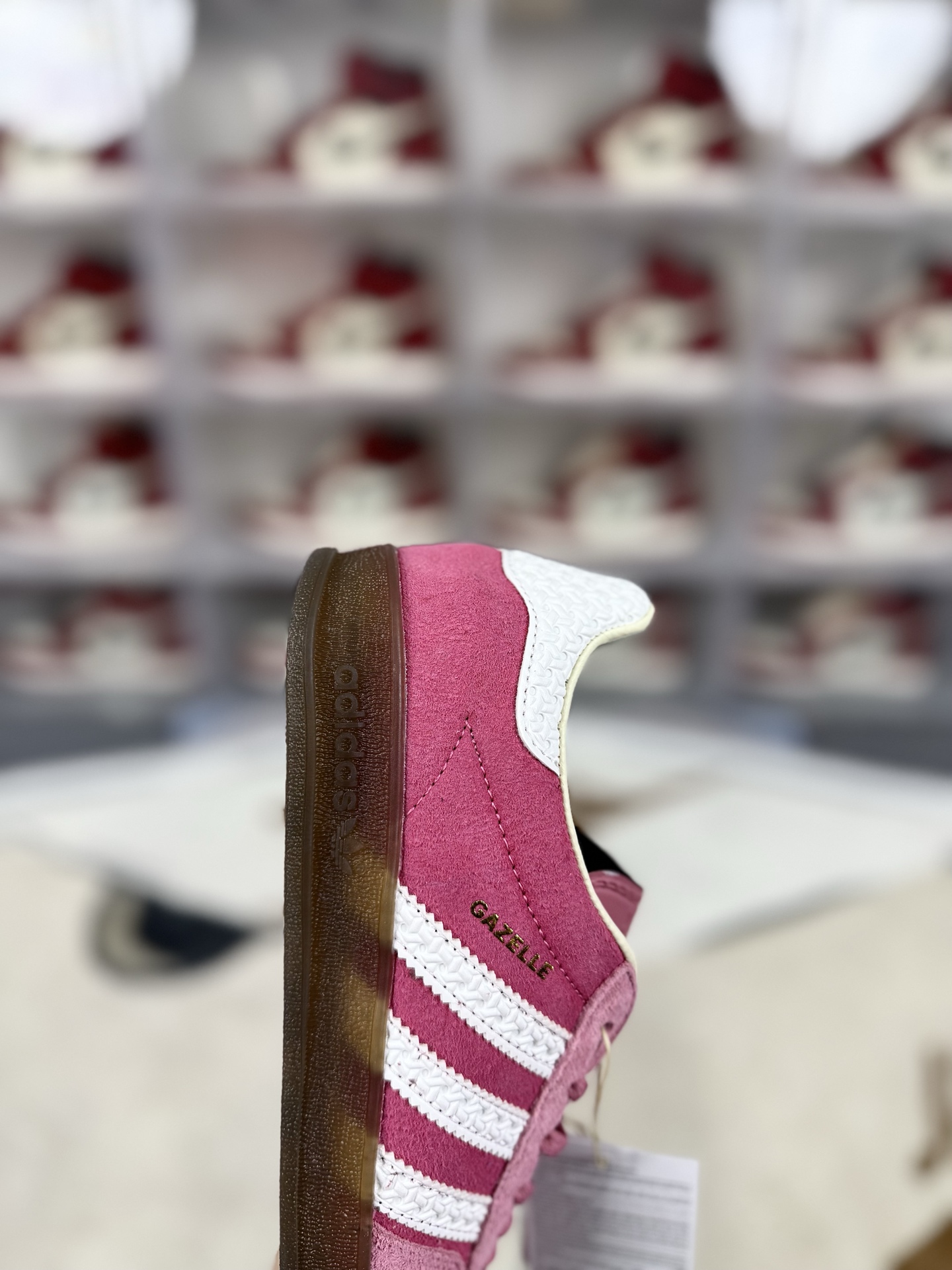 Adidas Originals Gazelle Indoor Pink Sneakers - Retro Style, Ultimate Comfort 7 i1742337219017 3328 0 5