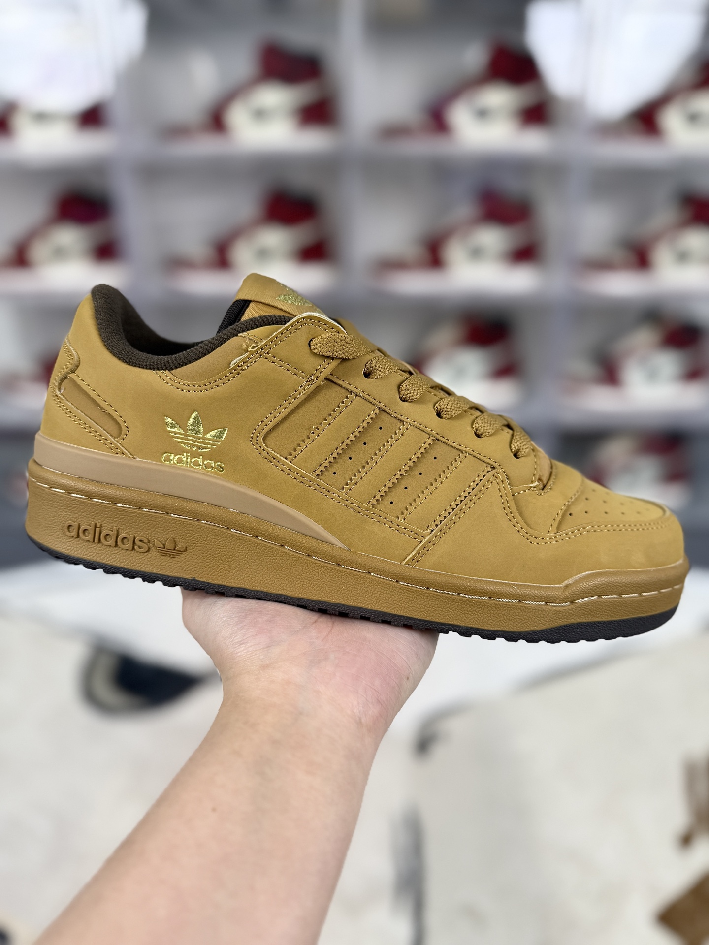 Adidas Originals Forum Low CL TPU Brown Sneakers - Classic, Comfortable & Stylish 1 i1742505815721 2803 0 0