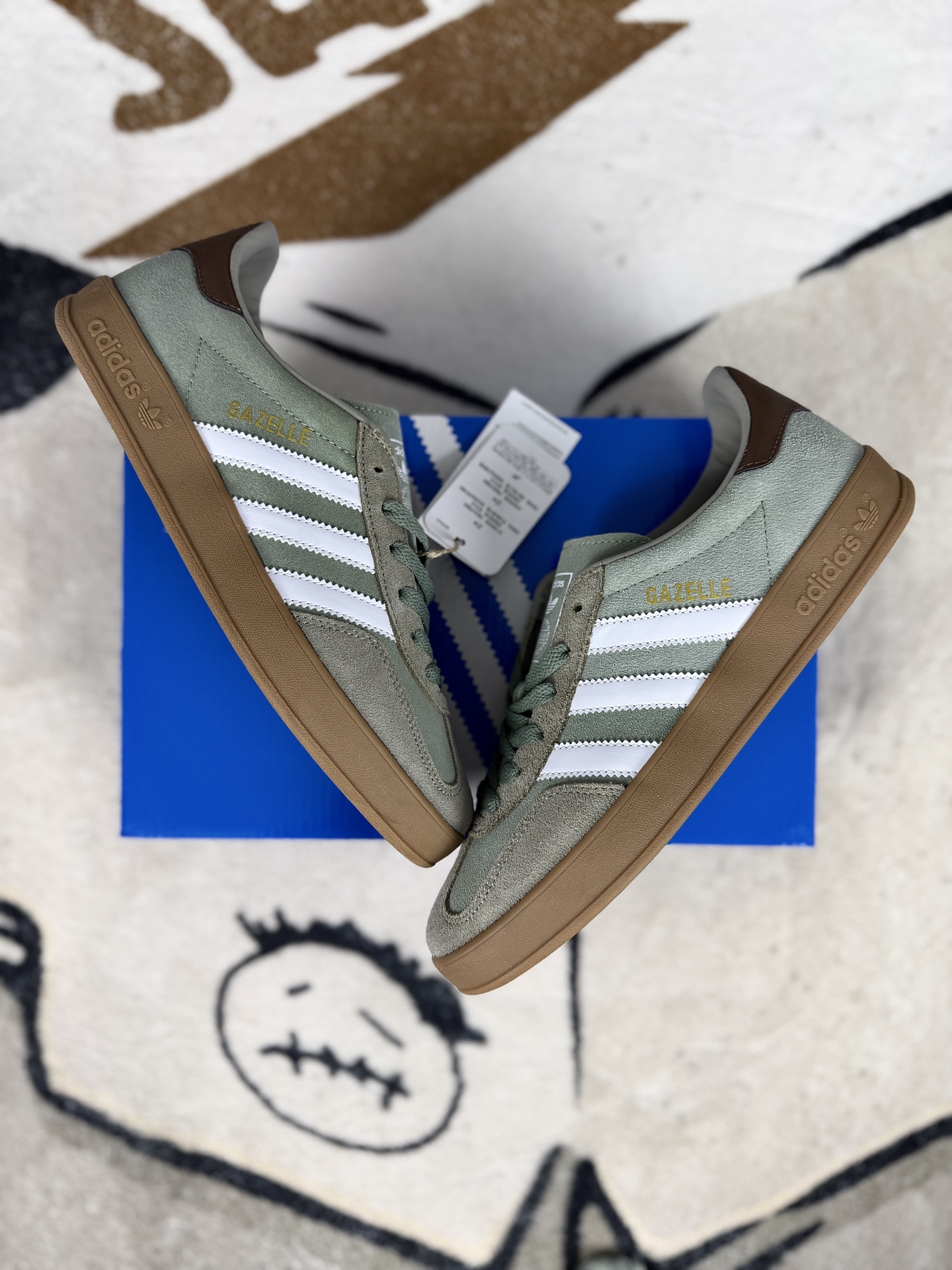 Adidas Originals Gazelle Indoor: Comfort, Slip-Resistant, Low-Top Lifestyle Shoes 6 i1742505818897 3942 0 7