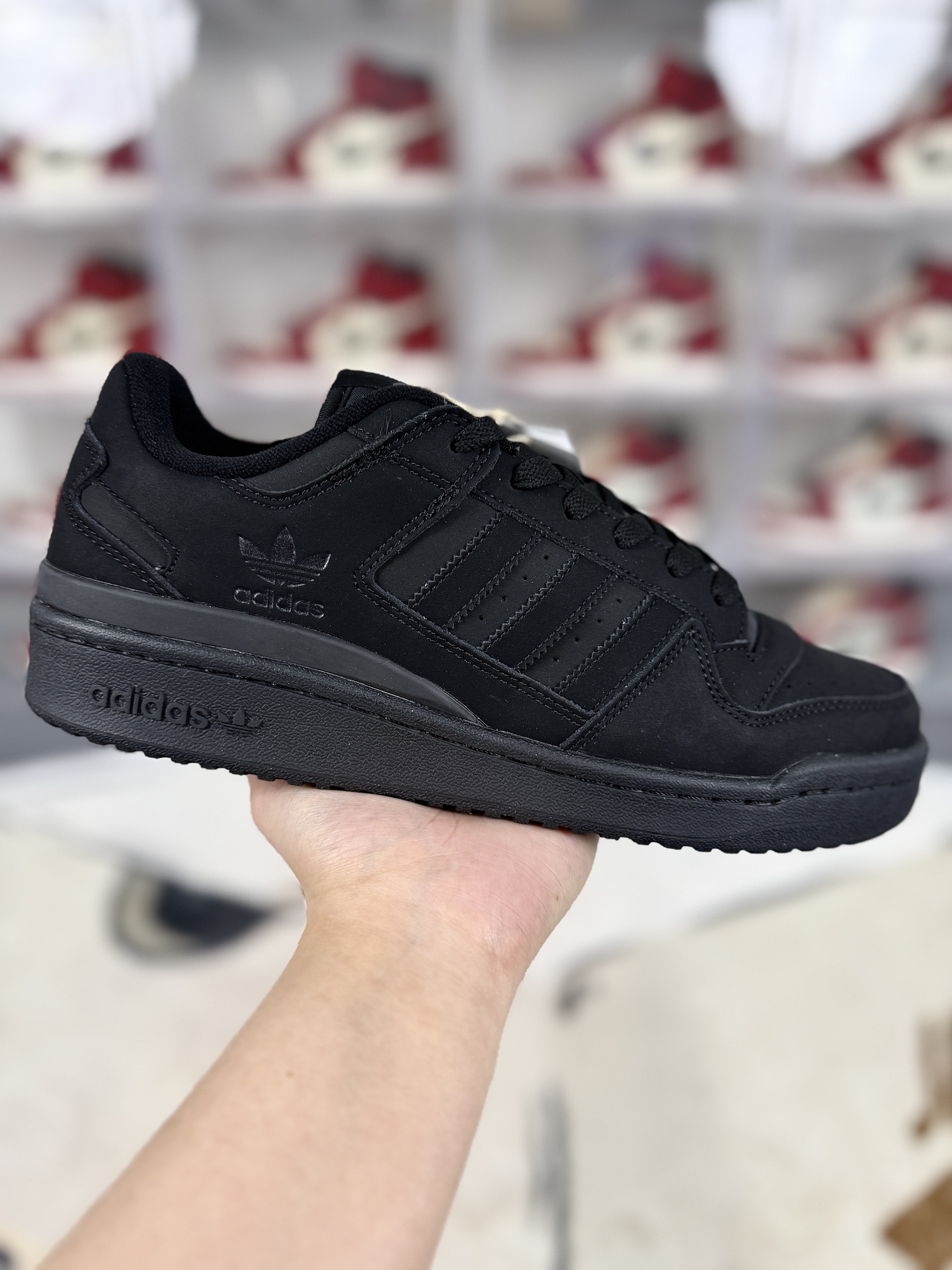 Adidas Originals Forum Low Black Sneakers Comfortable Casual Shoes Men Women 1 i1742505885313 1506 0 0