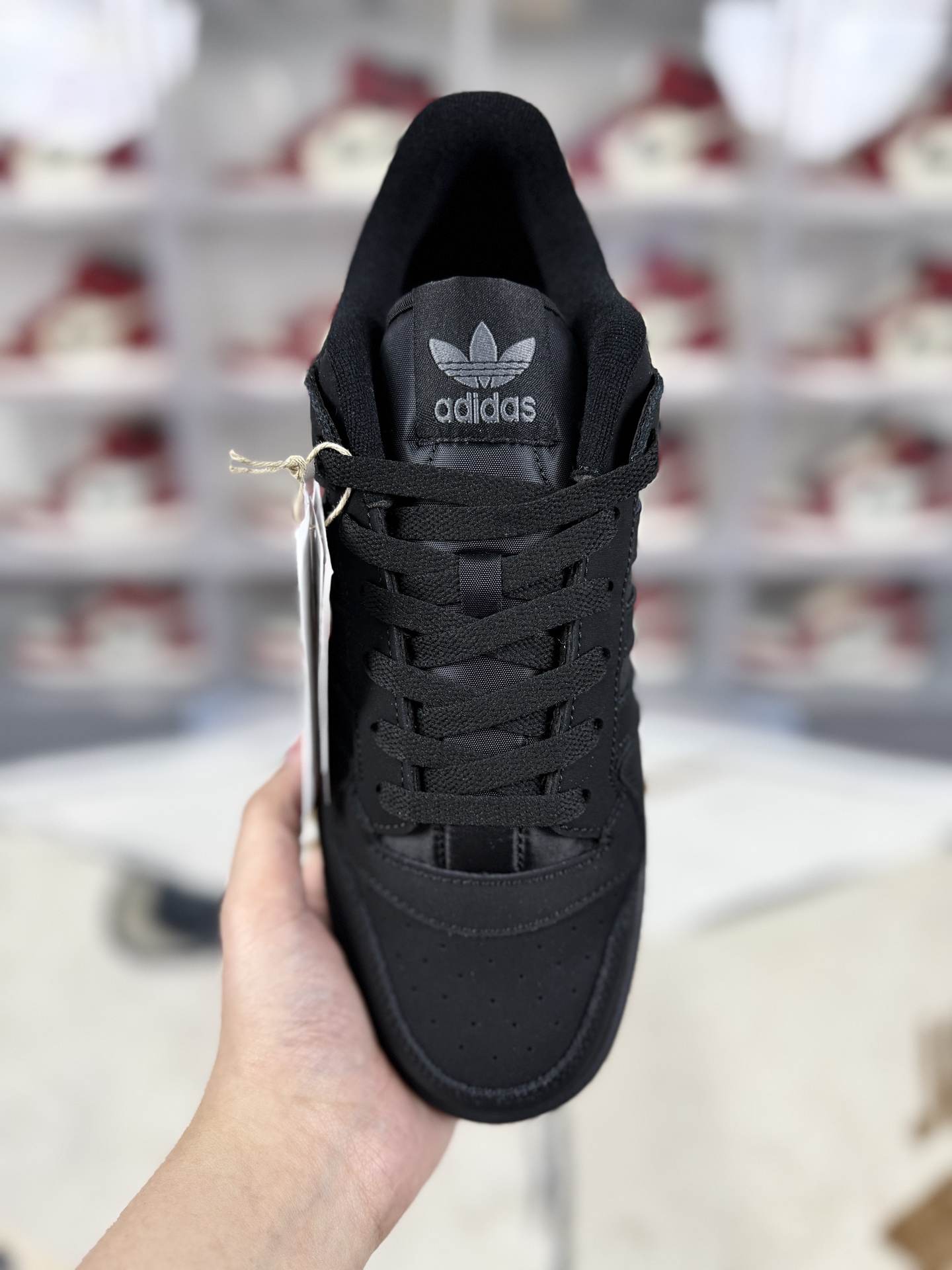 Adidas Originals Forum Low Black Sneakers Comfortable Casual Shoes Men Women 4 i1742507236362 3646 0 3