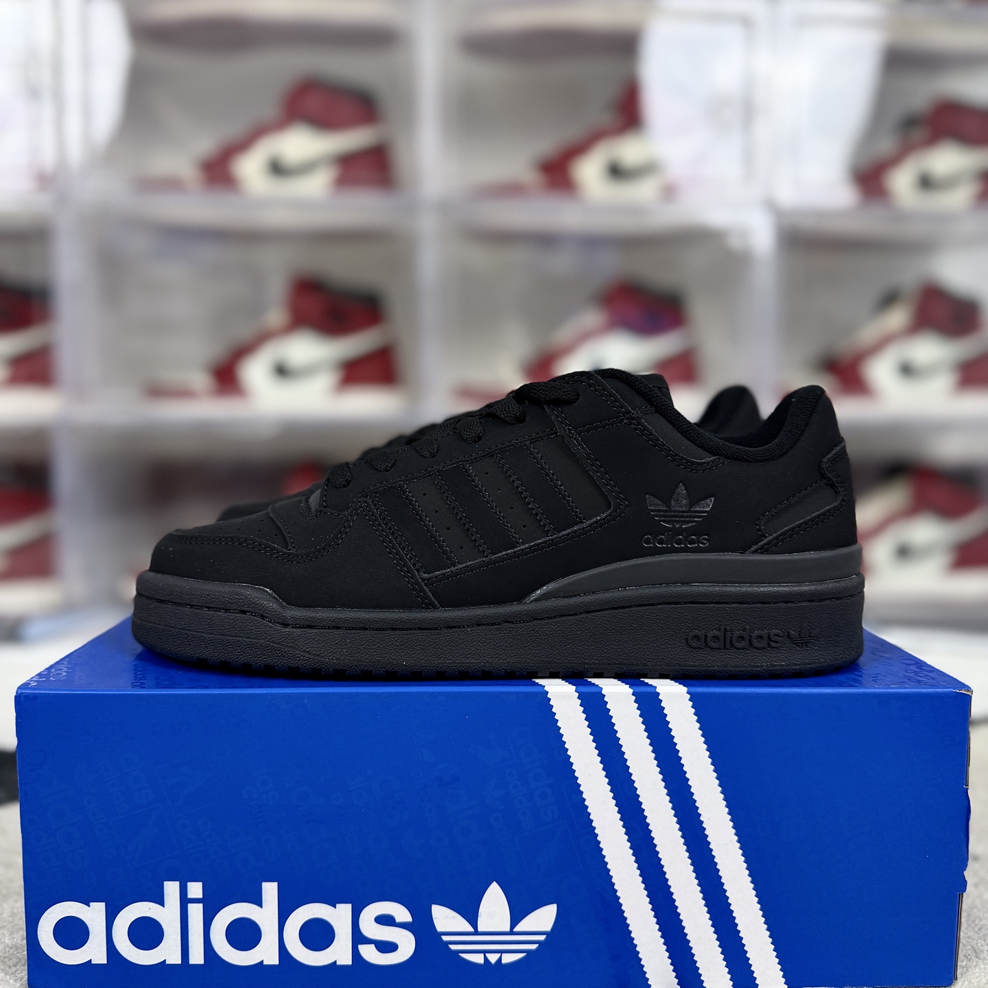 Adidas Originals Forum Low Black Sneakers Comfortable Casual Shoes Men Women 9 i1742507265670 3990 0 8