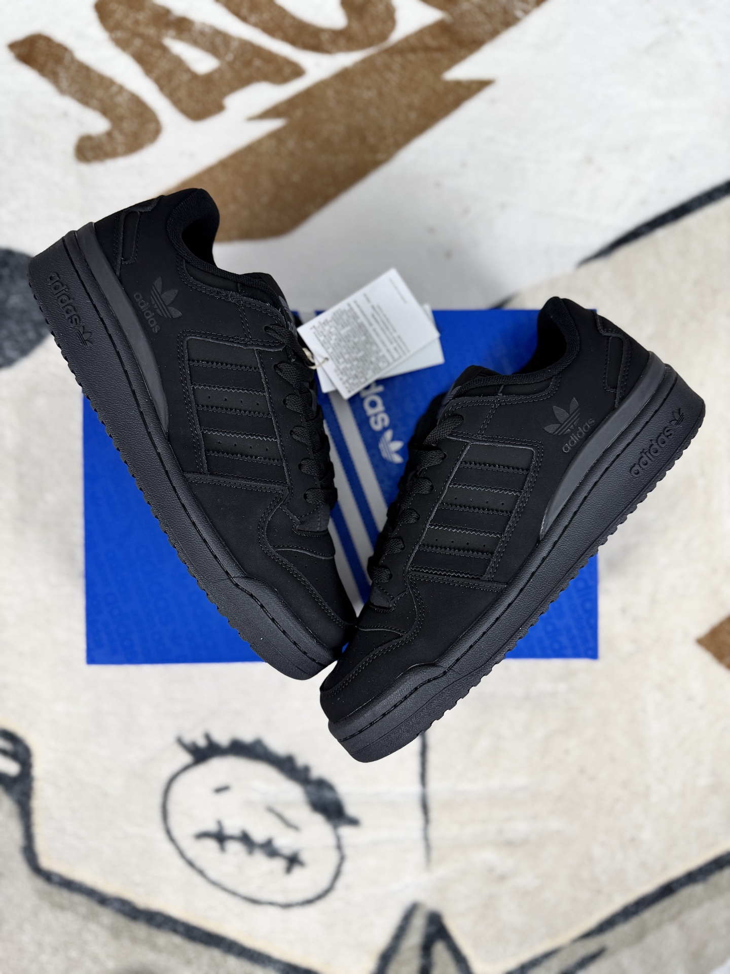 Adidas Originals Forum Low Black Sneakers Comfortable Casual Shoes Men Women 5 i1742507299336 3775 0 7