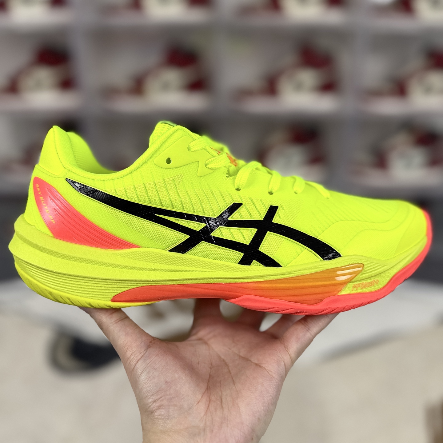 Asics Sky Elite FF 3 Yellow Volleyball Training Shoes - Comfortable & Durable 9 i1742674359136 4415 0 6