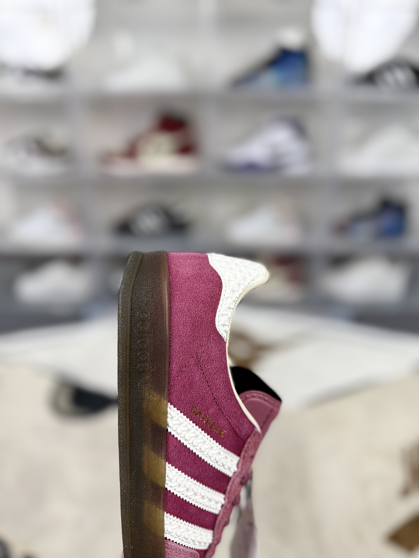 Adidas Originals Gazelle Indoor Casual Sneakers - Pink Suede, Low Top Shoes 8 i1742761247178 3172 0 5