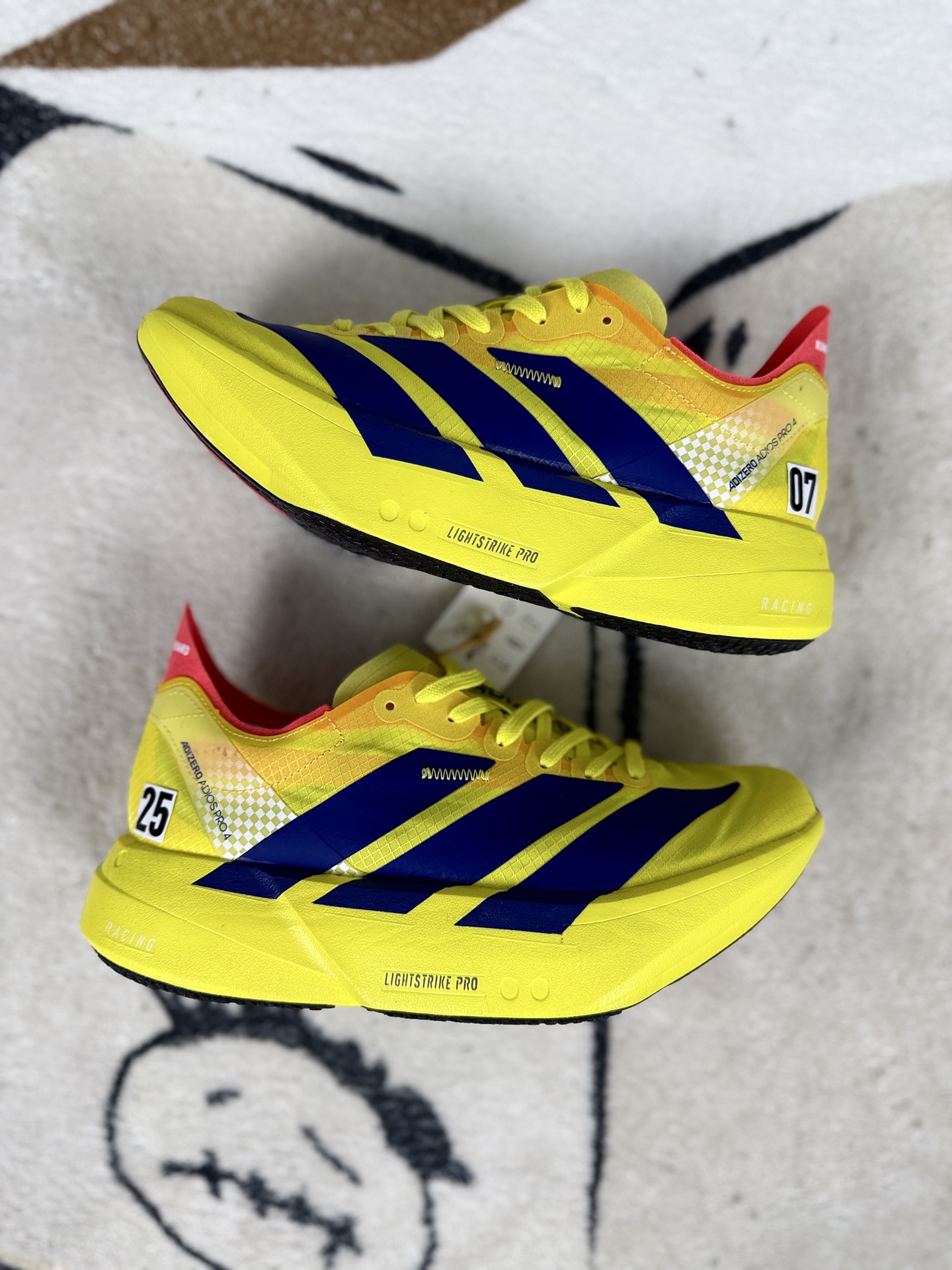 Adidas Adizero Adios Pro 4 Running Shoes - Yellow/Blue, Lightweight, Durable 7 i1742935787573 7246 0 8