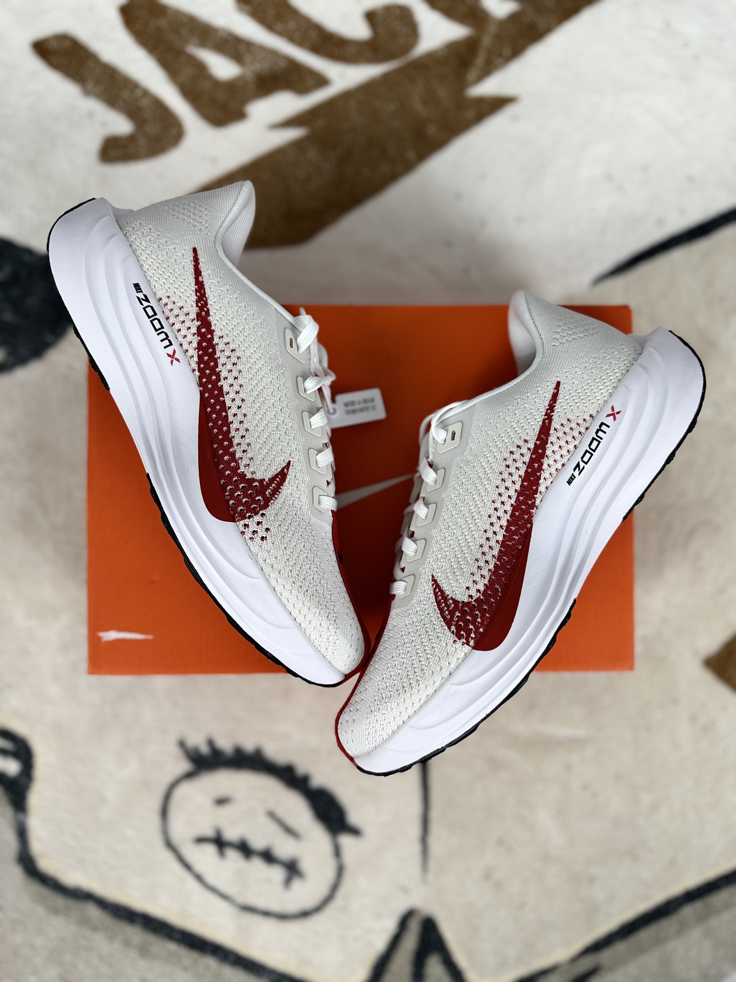 Nike Pegasus Plus White Red Running Shoes - Comfortable, Durable, Breathable 5 i1742935915608 3205 0 6
