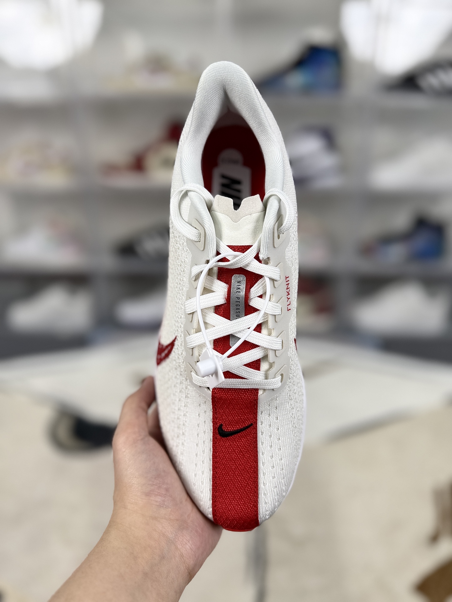 Nike Pegasus Plus White Red Running Shoes - Comfortable, Durable, Breathable 4 i1742935919695 7557 0 3