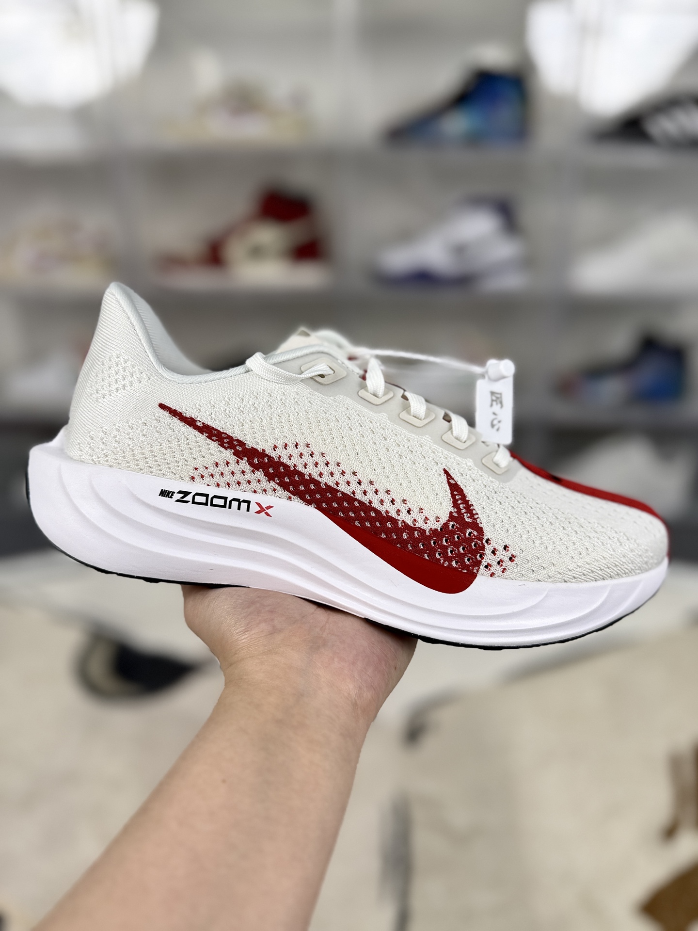 Nike Pegasus Plus White Red Running Shoes - Comfortable, Durable, Breathable 1 i1742935921817 3704 0 0