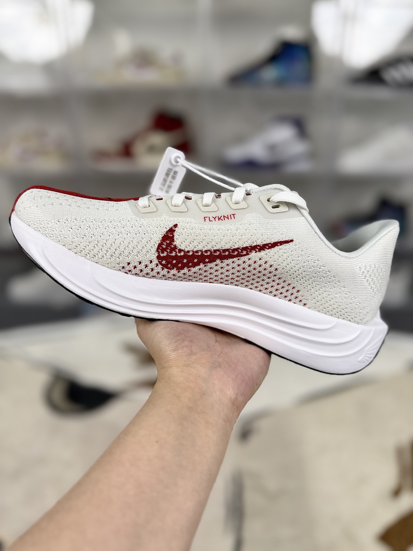 Nike Pegasus Plus White Red Running Shoes - Comfortable, Durable, Breathable 2 i1742935923303 8064 0 1