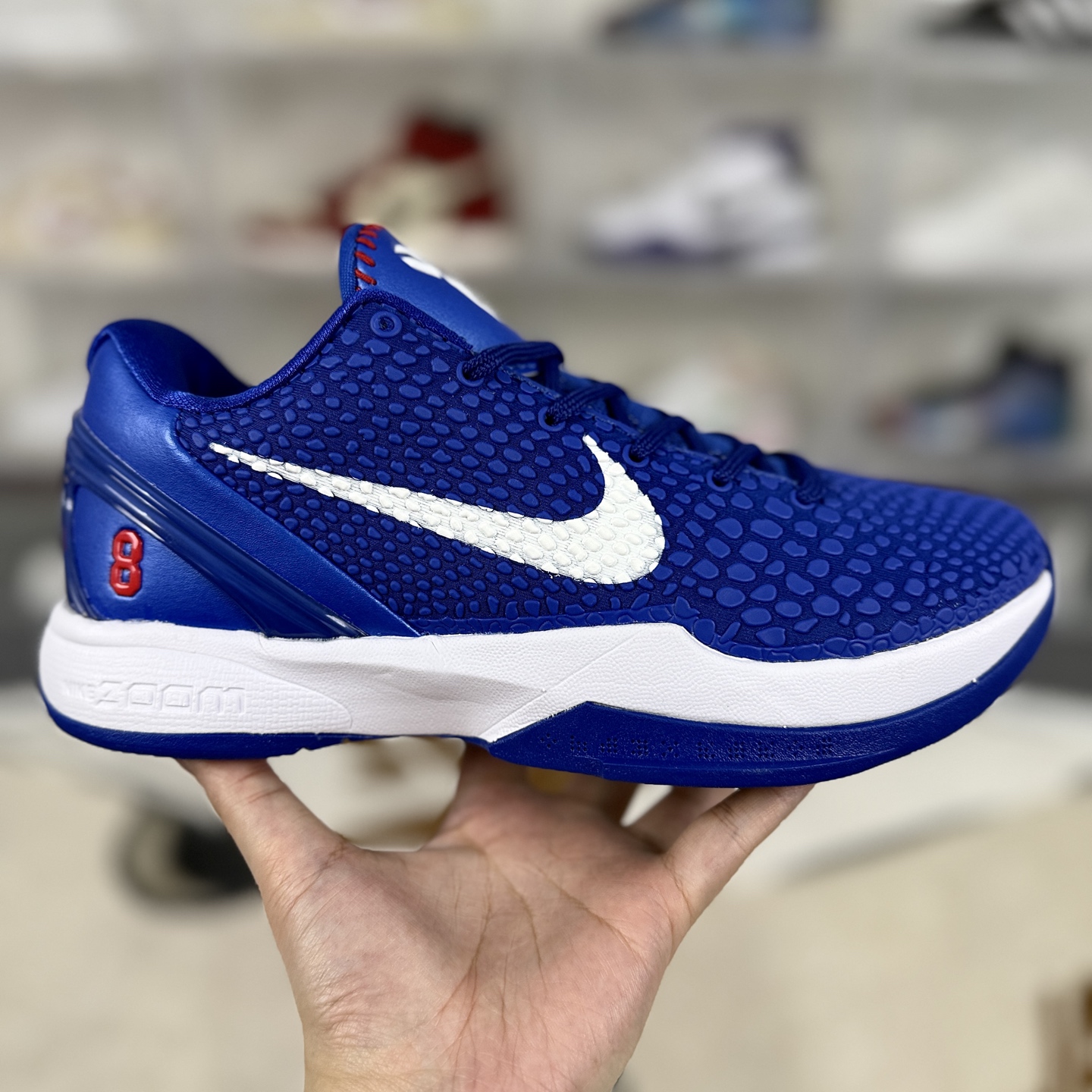 Nike Zoom Kobe 6 Protro Dodgers PE Basketball Shoes - Blue/White 9 i1743022723327 8668 0 5