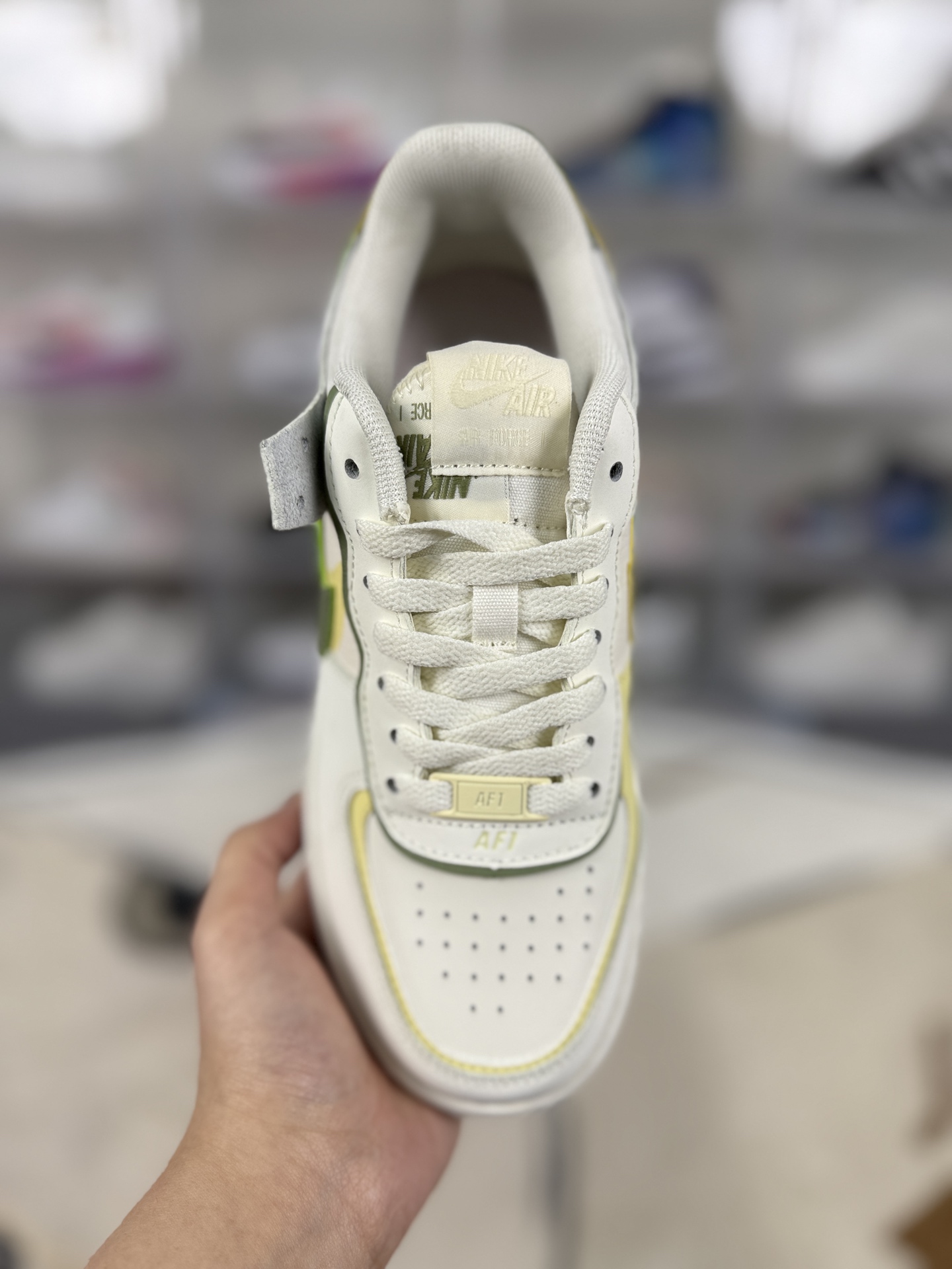 Nike Air Force 1 Shadow Women's Sneaker, Deconstructed White/Green Design 4 i1743281490448 8204 0 3