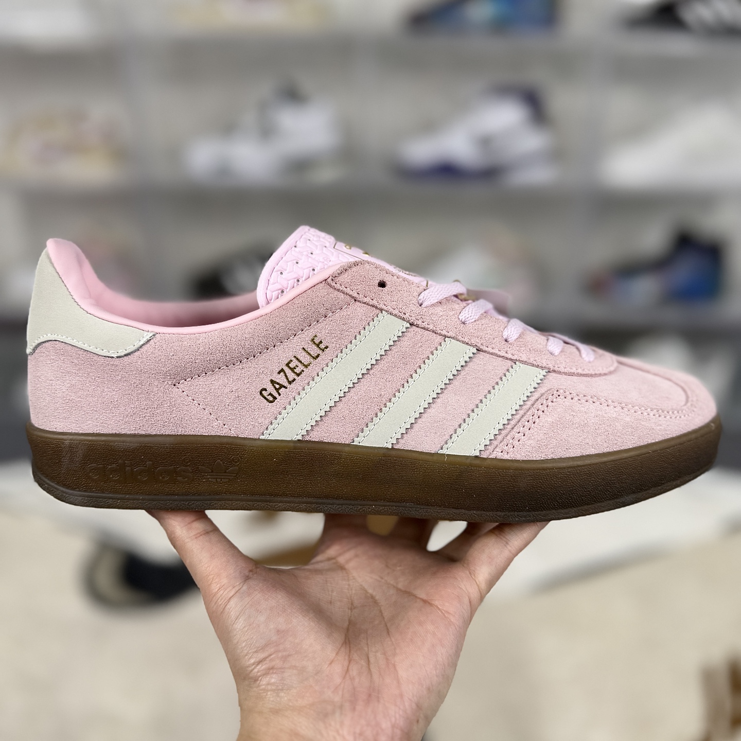 Adidas Originals Gazelle Indoor W Pink Low-Top Sneakers - Comfort & Style 7 i1743281629877 4967 0 5
