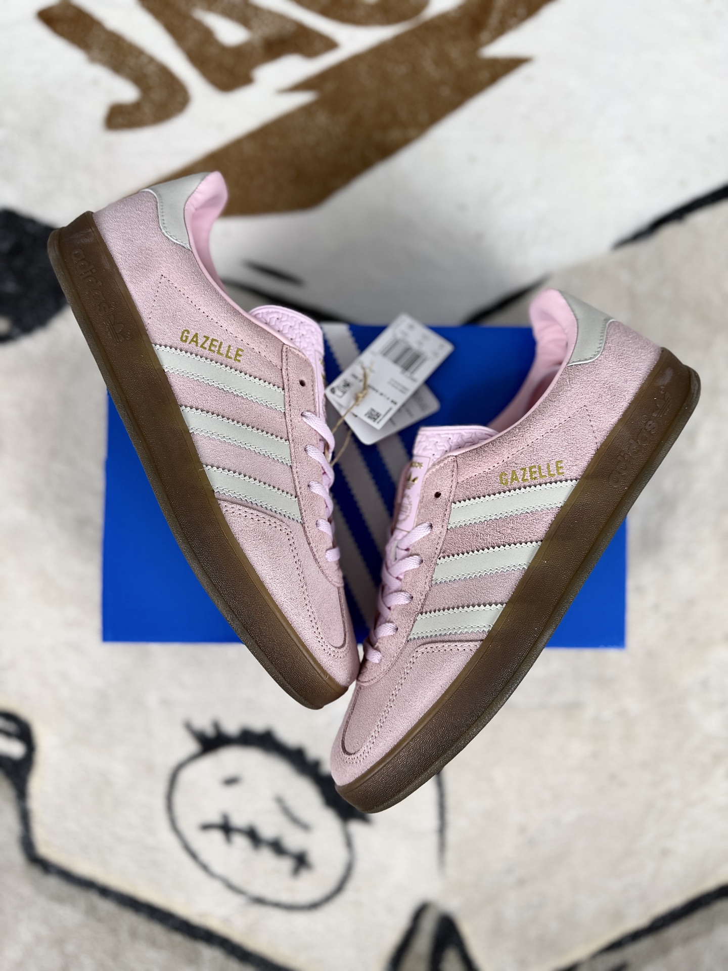 Adidas Originals Gazelle Indoor W Pink Low-Top Sneakers - Comfort & Style 5 i1743281630193 1101 0 7
