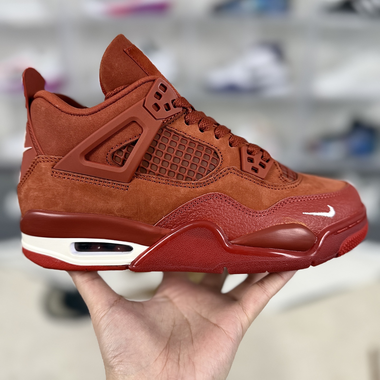Nigel Sylvester x Air Jordan 4 OG "Brick By Brick" Basketball Shoes - Orange/Brown 7 i1743537554975 8968 0 5