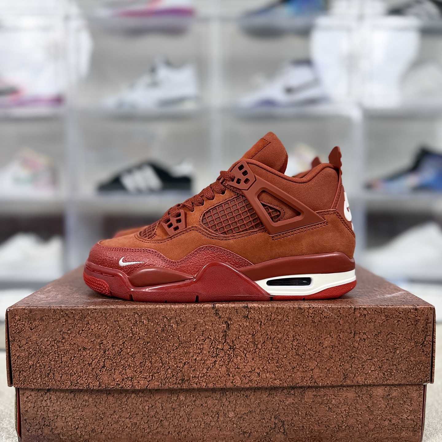 Nigel Sylvester x Air Jordan 4 OG "Brick By Brick" Basketball Shoes - Orange/Brown 9 i1743537561484 1988 0 8