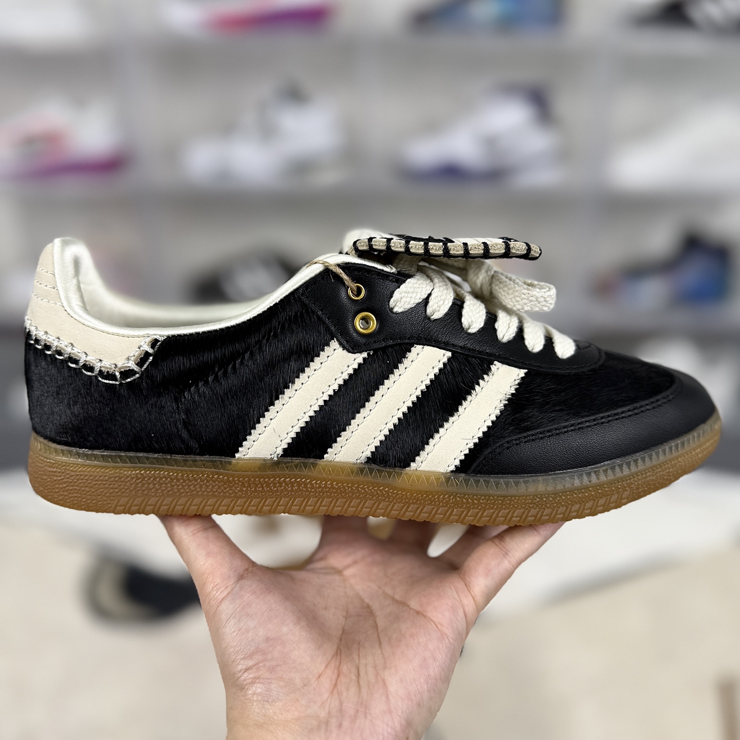 Wales Bonner x Adidas Samba Pony Tonal Low-Top Unisex Sneakers 8 i1743940296244 4073 0 5