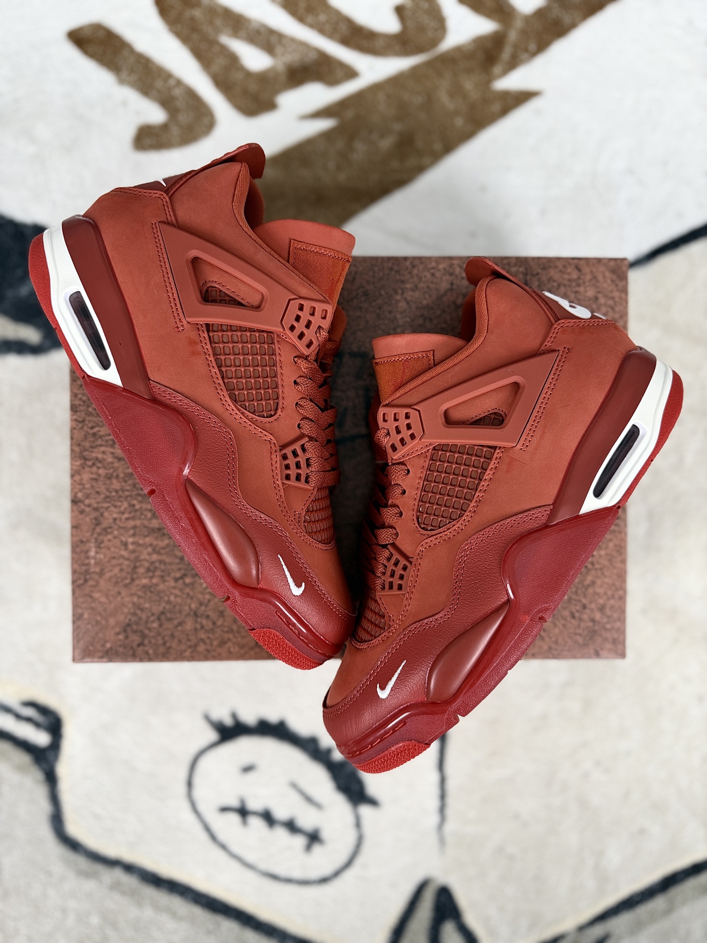 Nigel Sylvester x Air Jordan 4 OG Brick by Brick Durable Low-Top Sneakers 5 i1743977013831 7097 0 6