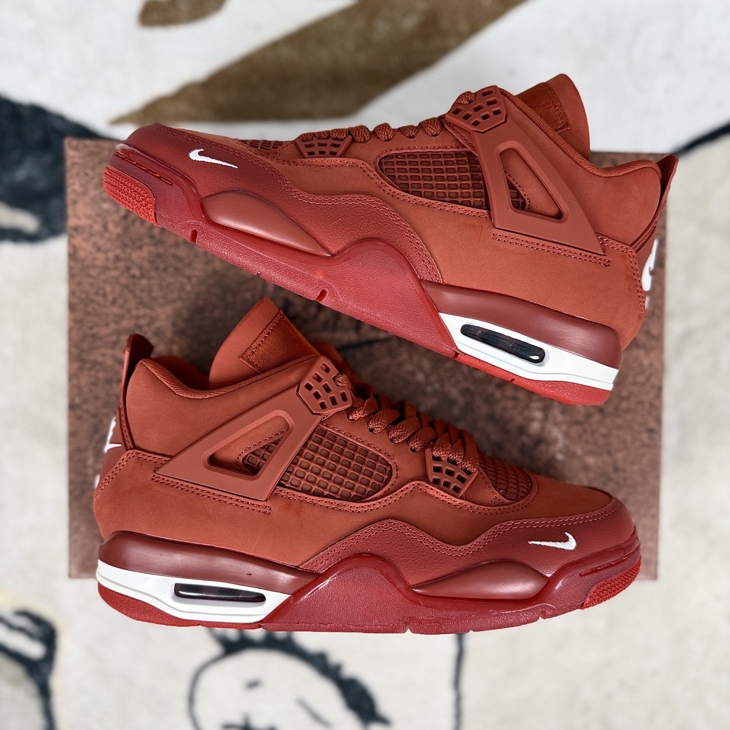 Nigel Sylvester x Air Jordan 4 OG Brick by Brick Durable Low-Top Sneakers 8 i1743977016006 5072 0 7