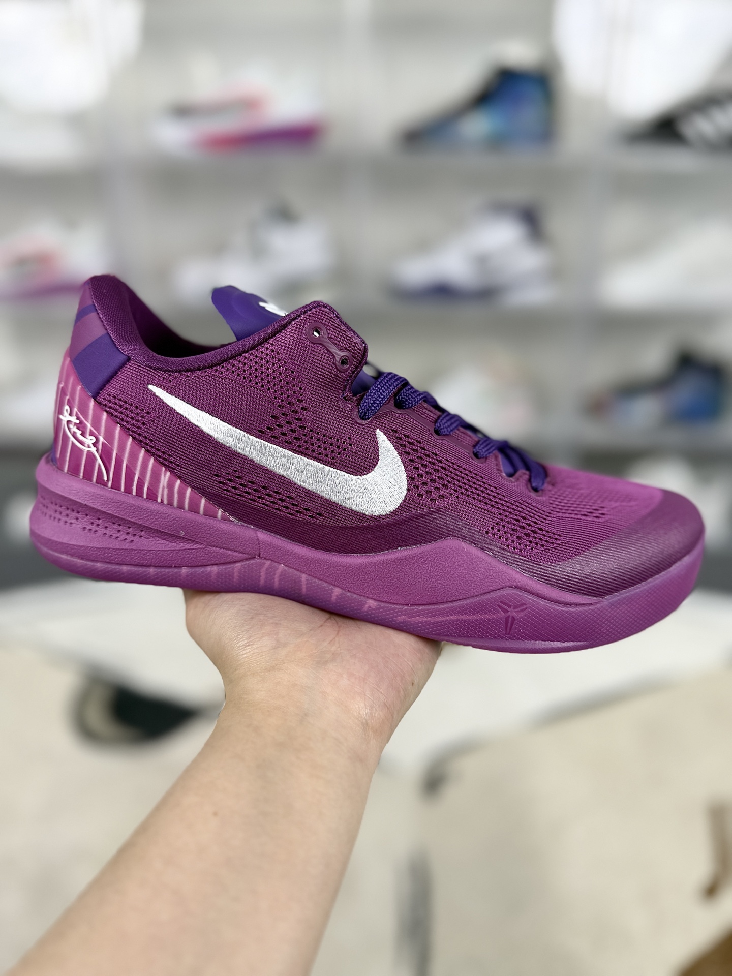 Nike Kobe 8 Protro "Eybl" PE Purple Men's Basketball Shoes, Fashion Sneakers 2 i1743977048398 9490 0 0