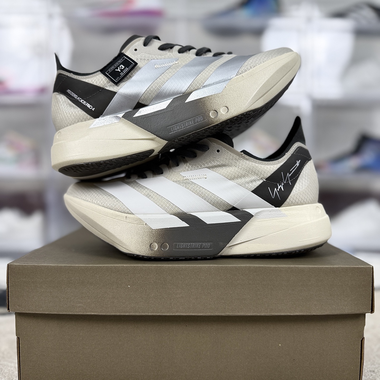 Y-3 x adidas Adizero Adios Pro 4 - Comfortable, Cushioned Running Shoes 10 i1743977267892 8461 0 8