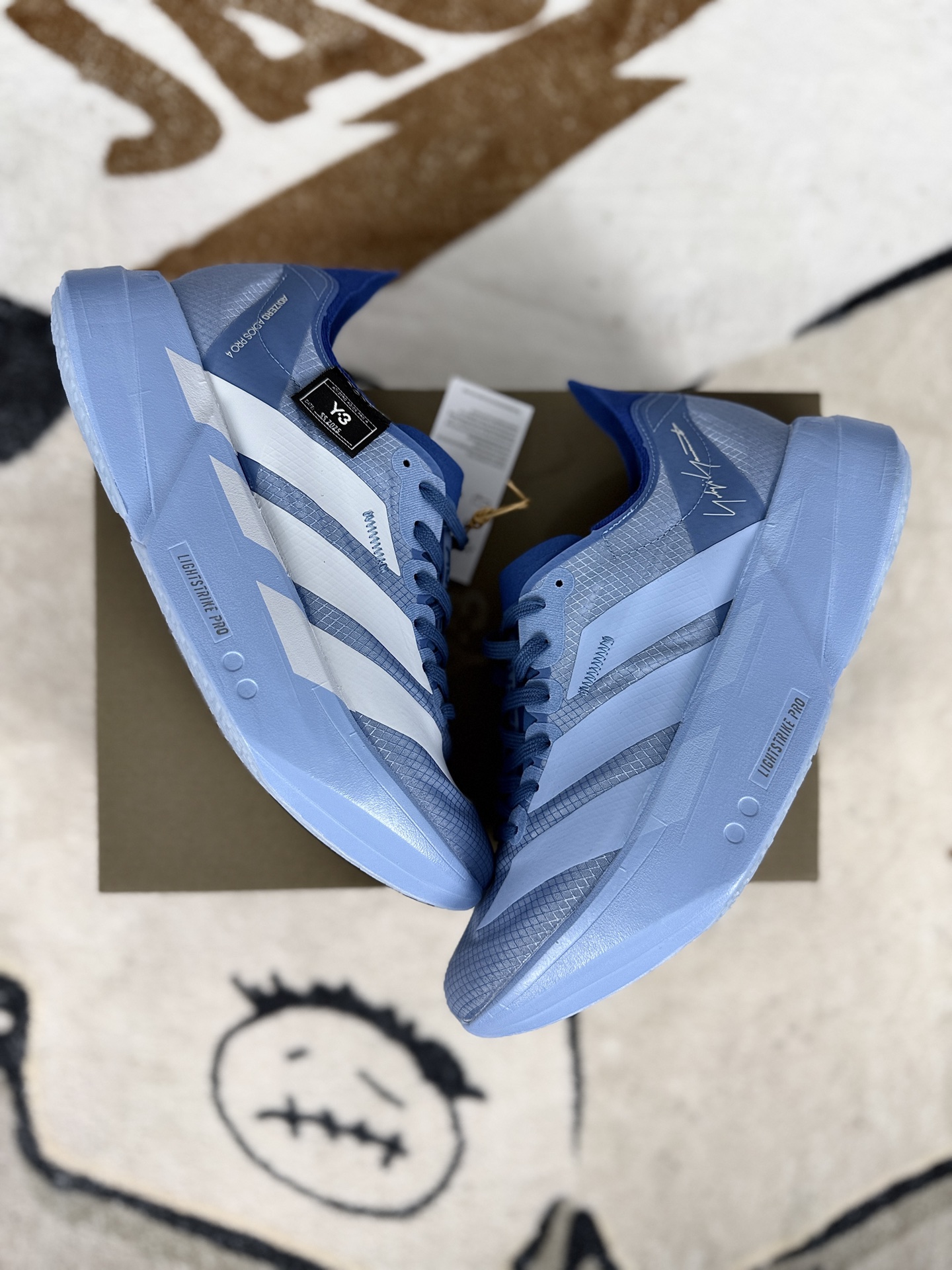 Adidas Adizero Adios Pro 4 Running Shoes - Blue/White - Unisex, Comfortable 6 i1744056387052 7991 0 6