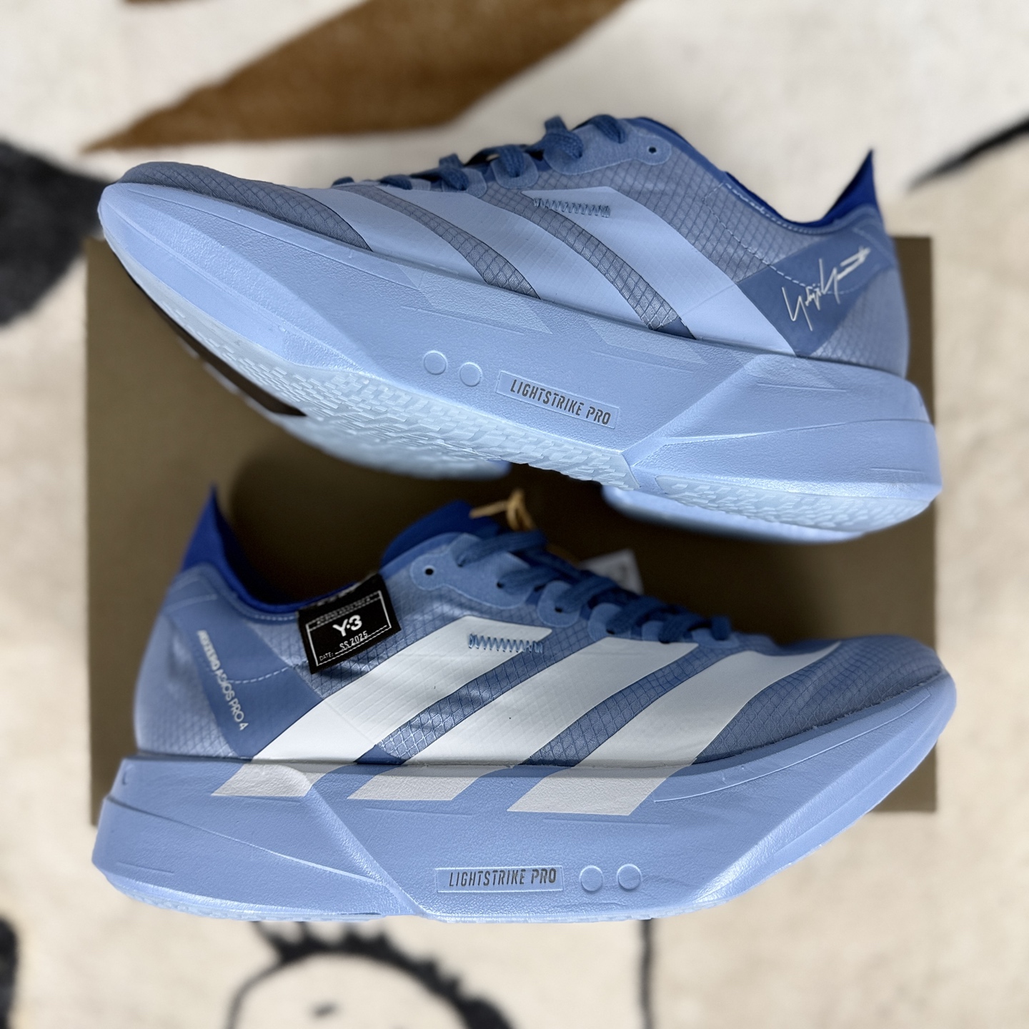 Adidas Adizero Adios Pro 4 Running Shoes - Blue/White - Unisex, Comfortable 9 i1744056388176 1691 0 7