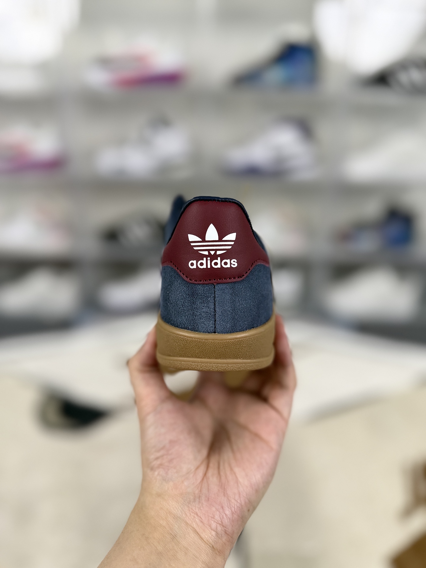 Adidas Originals Gazelle Indoor Classic Low-Top Sneakers - Blue Unisex 4 i1744145050606 4912 0 2