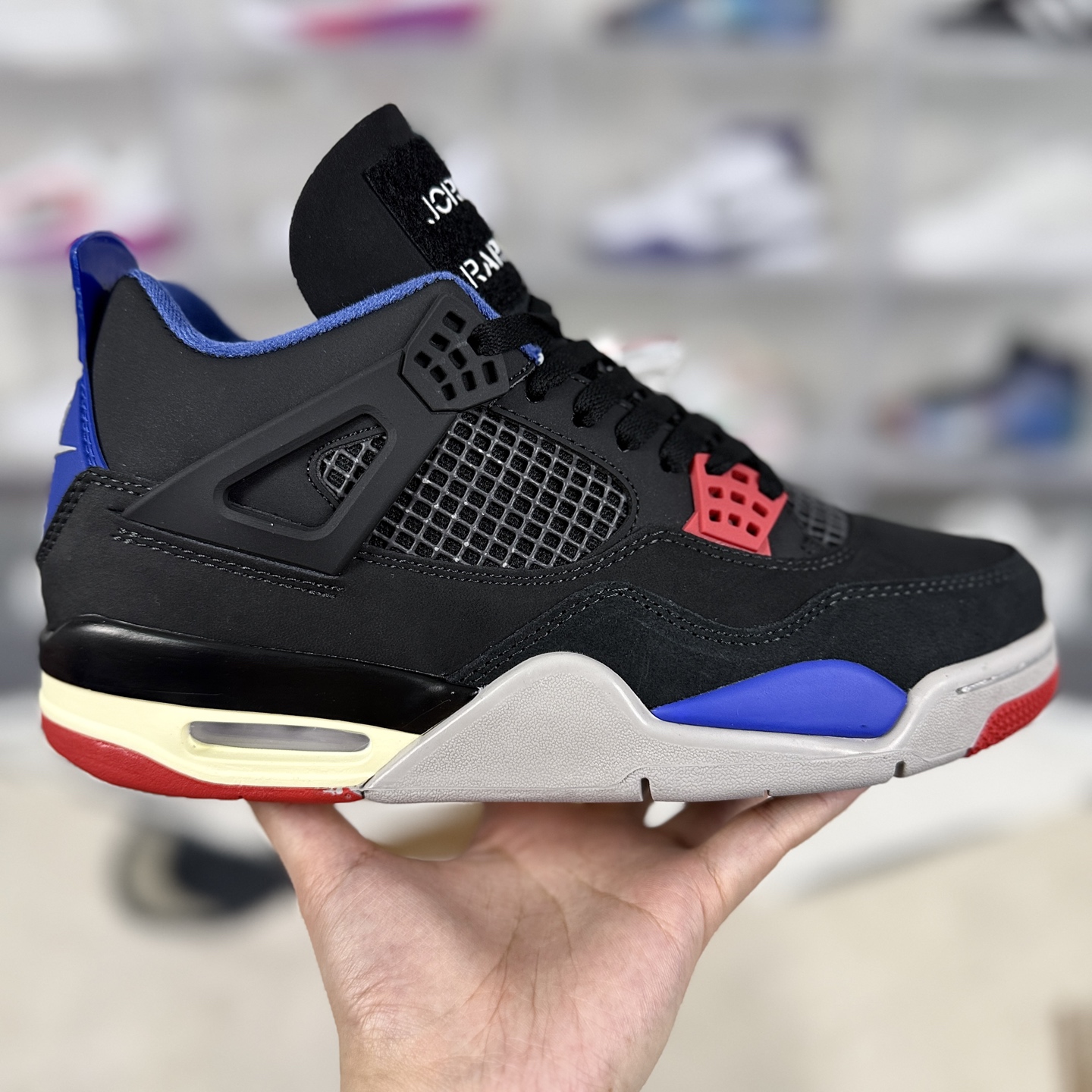 Jordan Air 4 Rare Air Laser: Comfortable, Slip-Resistant, Retro Basketball Shoes 8 i1744232797585 4363 0 5
