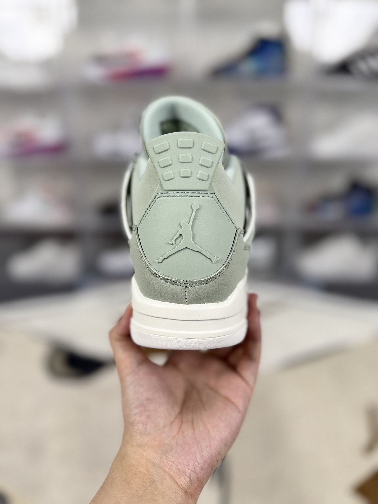 Jordan Air 4 Retro Seafoam: Cushioned, Slip-Resistant, Low-Top Basketball Shoes 4 i1744232933920 7786 0 2