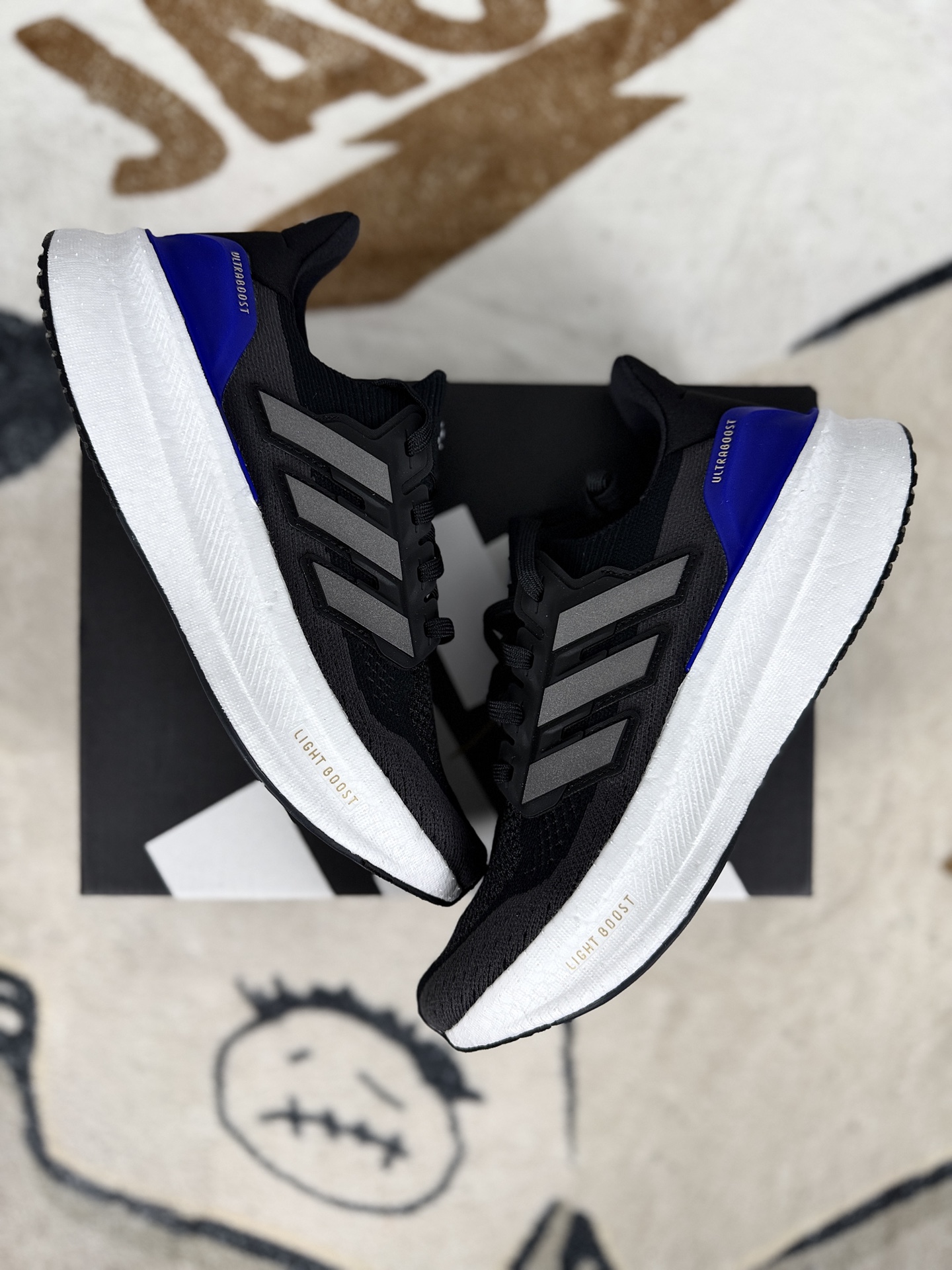 Adidas Ultraboost 5.0 Running Shoes - Black/Blue, Comfortable & Durable 6 i1744409293059 5600 0 6