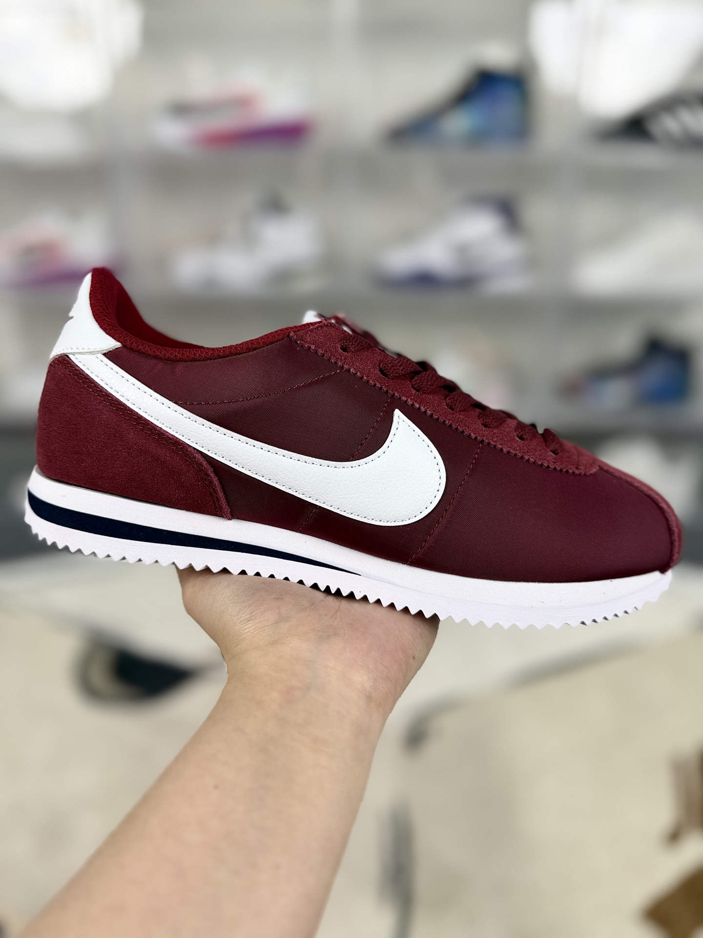 Nike Cortez Maroon White: Comfortable, Lightweight, and Stylish Unisex Sneaker 2 i1744409692388 1102 0 0