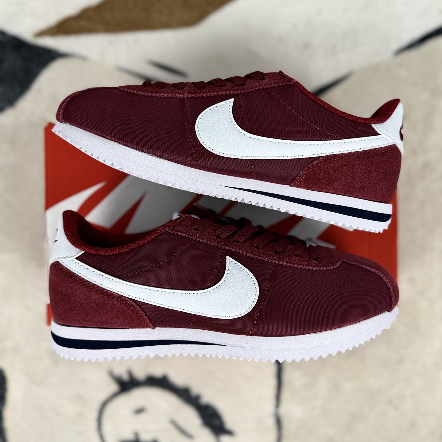 Nike Cortez Maroon White: Comfortable, Lightweight, and Stylish Unisex Sneaker 9 i1744409701144 1989 0 7