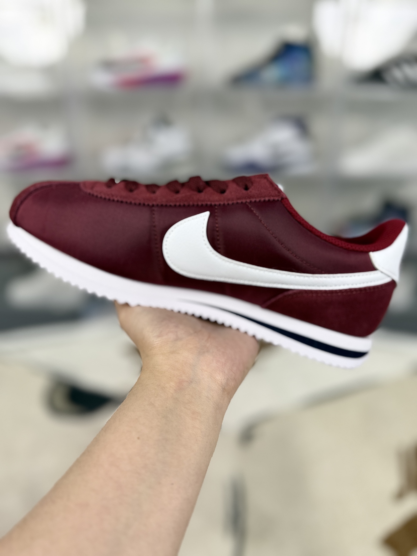 Nike Cortez Maroon White: Comfortable, Lightweight, and Stylish Unisex Sneaker 3 i1744409703925 6496 0 1