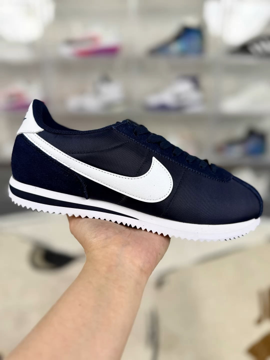 Nike Cortez Navy Blue & White: Classic Comfort, Versatile Style, and Lasting Durability