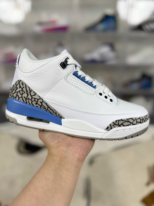 Air Jordan 3 Retro UNC Basketball Shoes - CT8532-104 - Men's & Women's