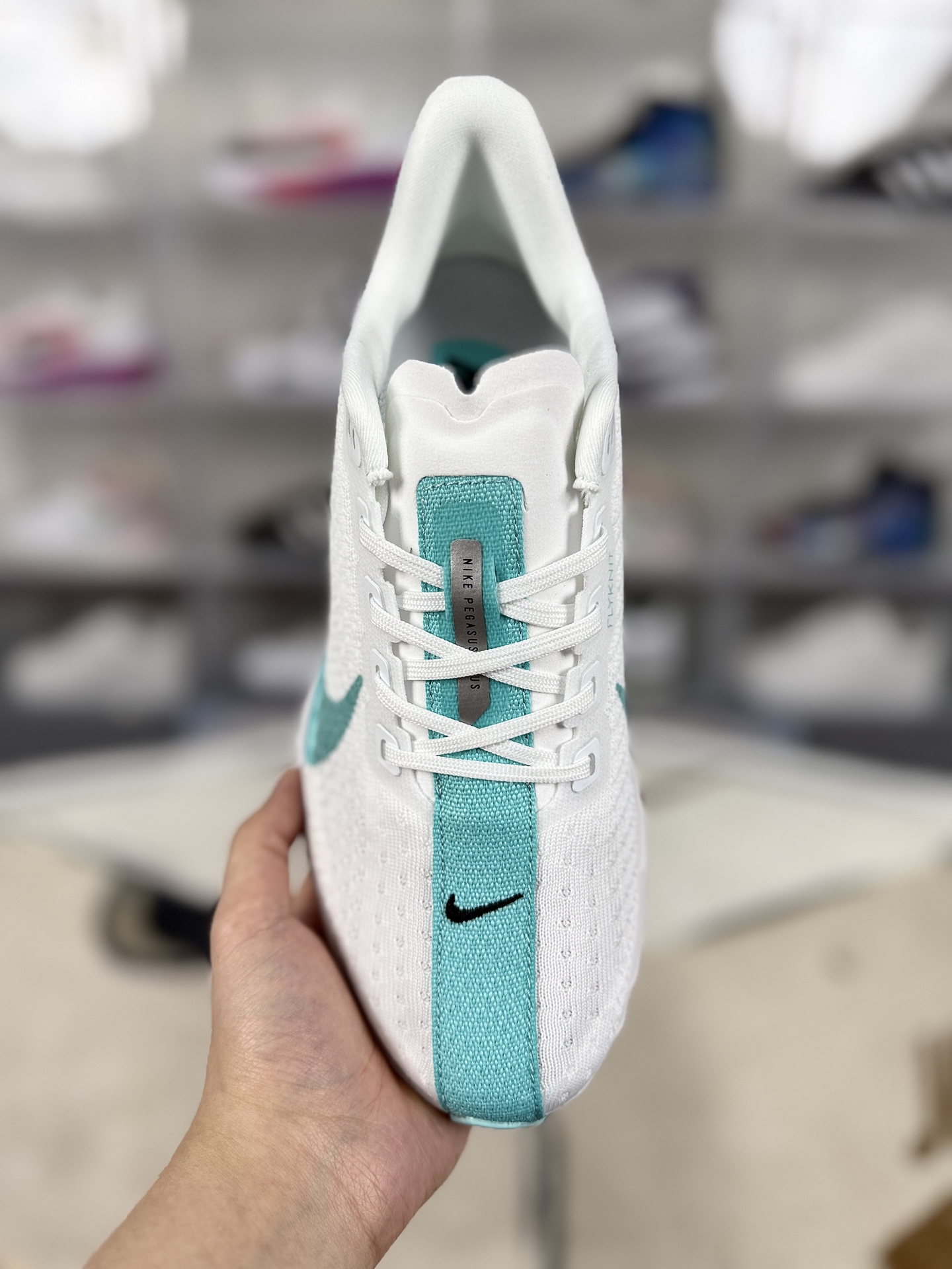 Nike Pegasus Plus White Blue Running Shoes, Comfortable & Breathable Sneakers 4 i1744580663157 3903 0 3
