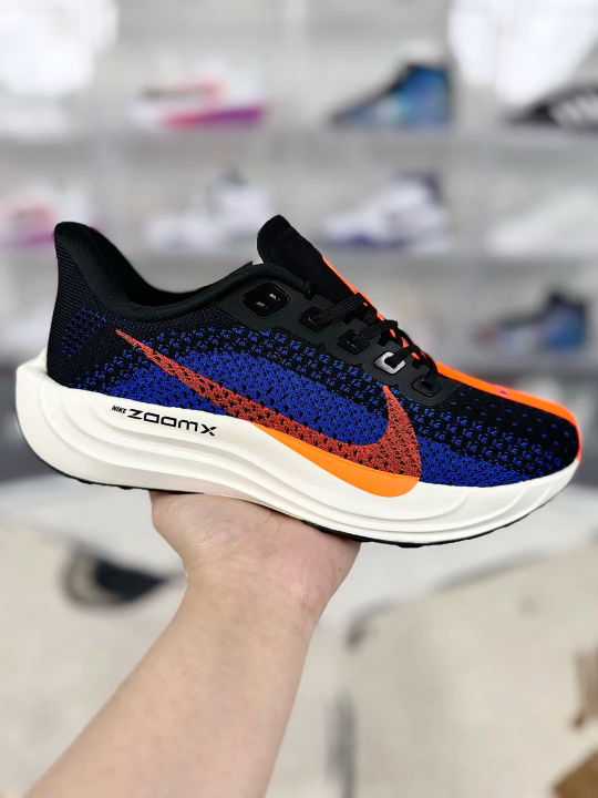 Nike Pegasus Plus Running Shoes - Black, Pure Platinum, Comfortable and Breathable