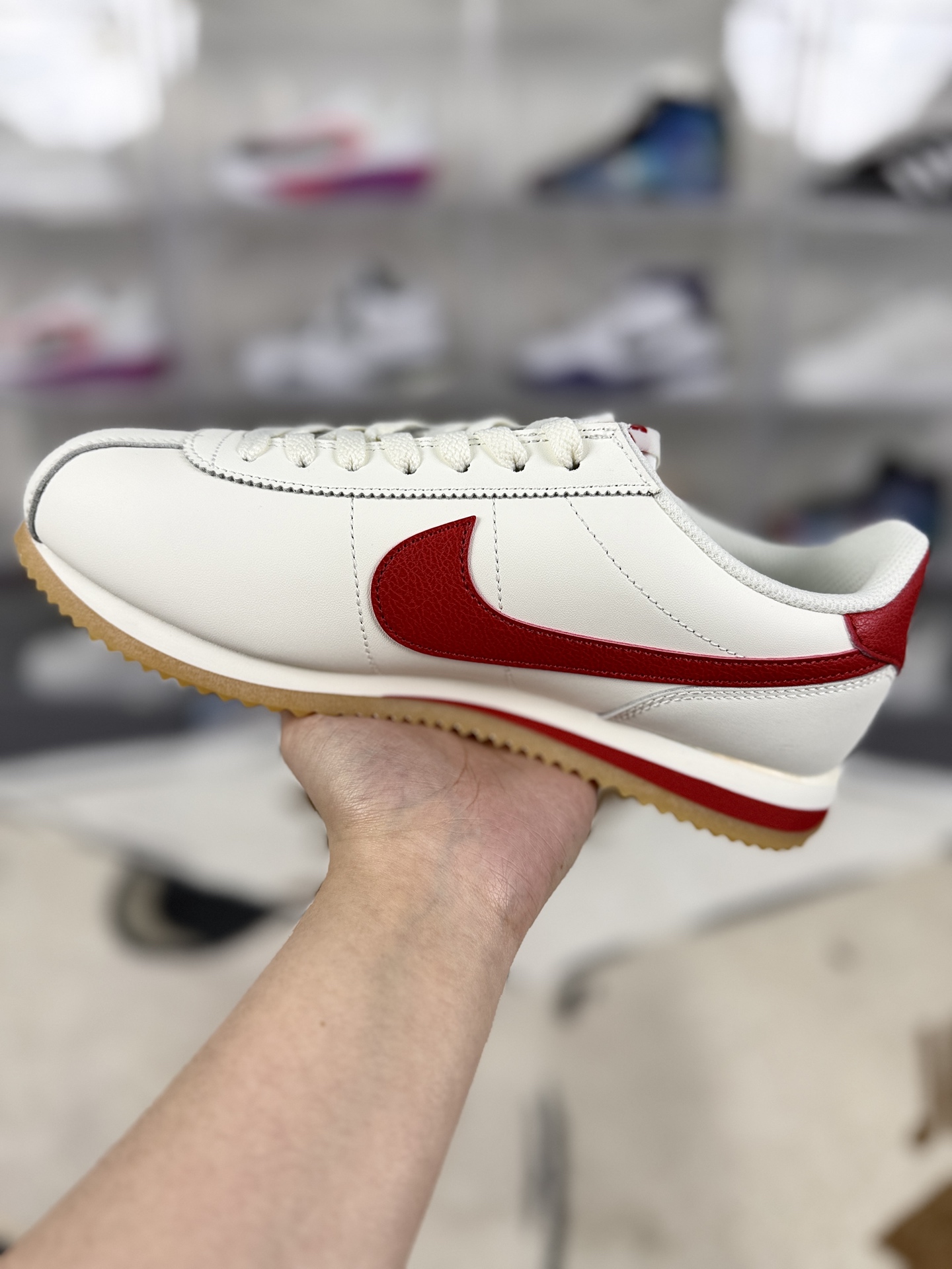 Nike Cortez Leather White Red: Classic Comfort, Timeless Style Sneakers 15 i1744666884603 6918 0 1