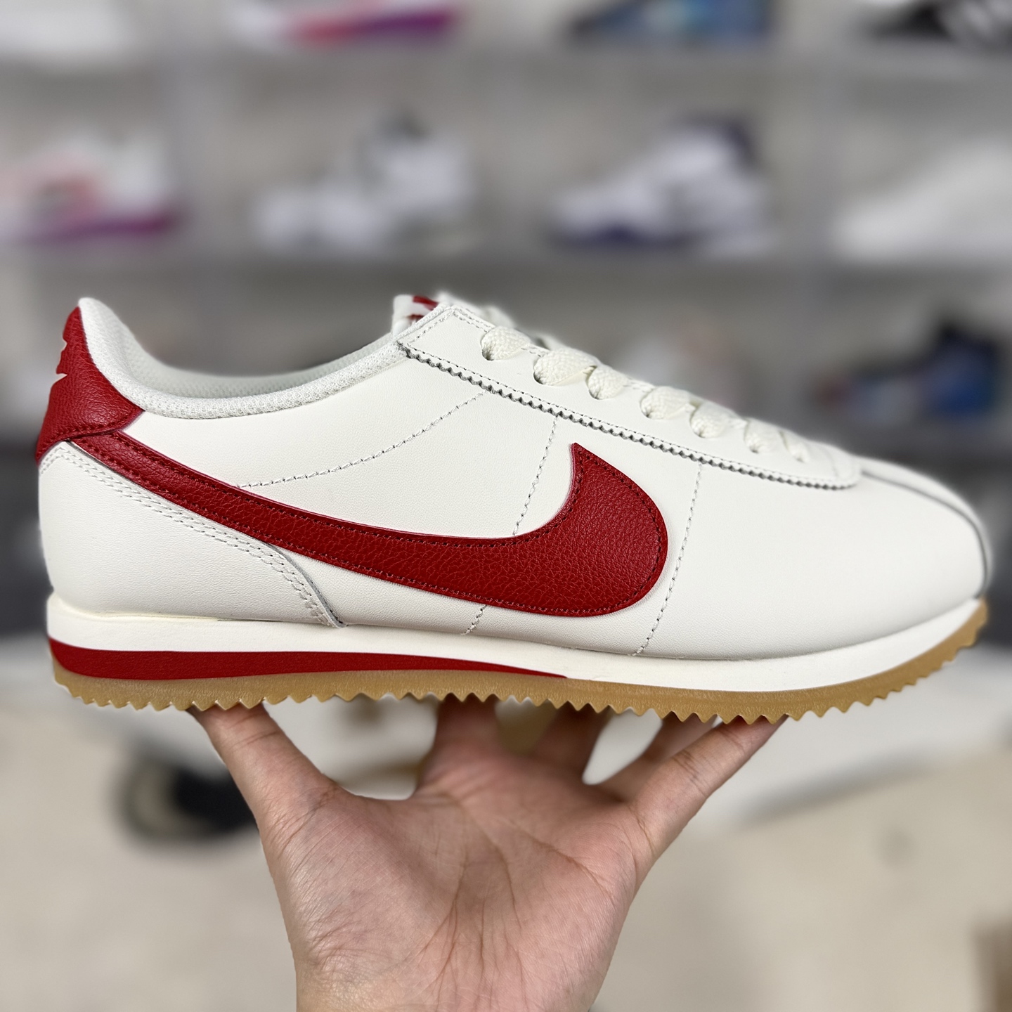 Nike Cortez Leather White Red: Classic Comfort, Timeless Style Sneakers 20 i1744666890679 8546 0 5