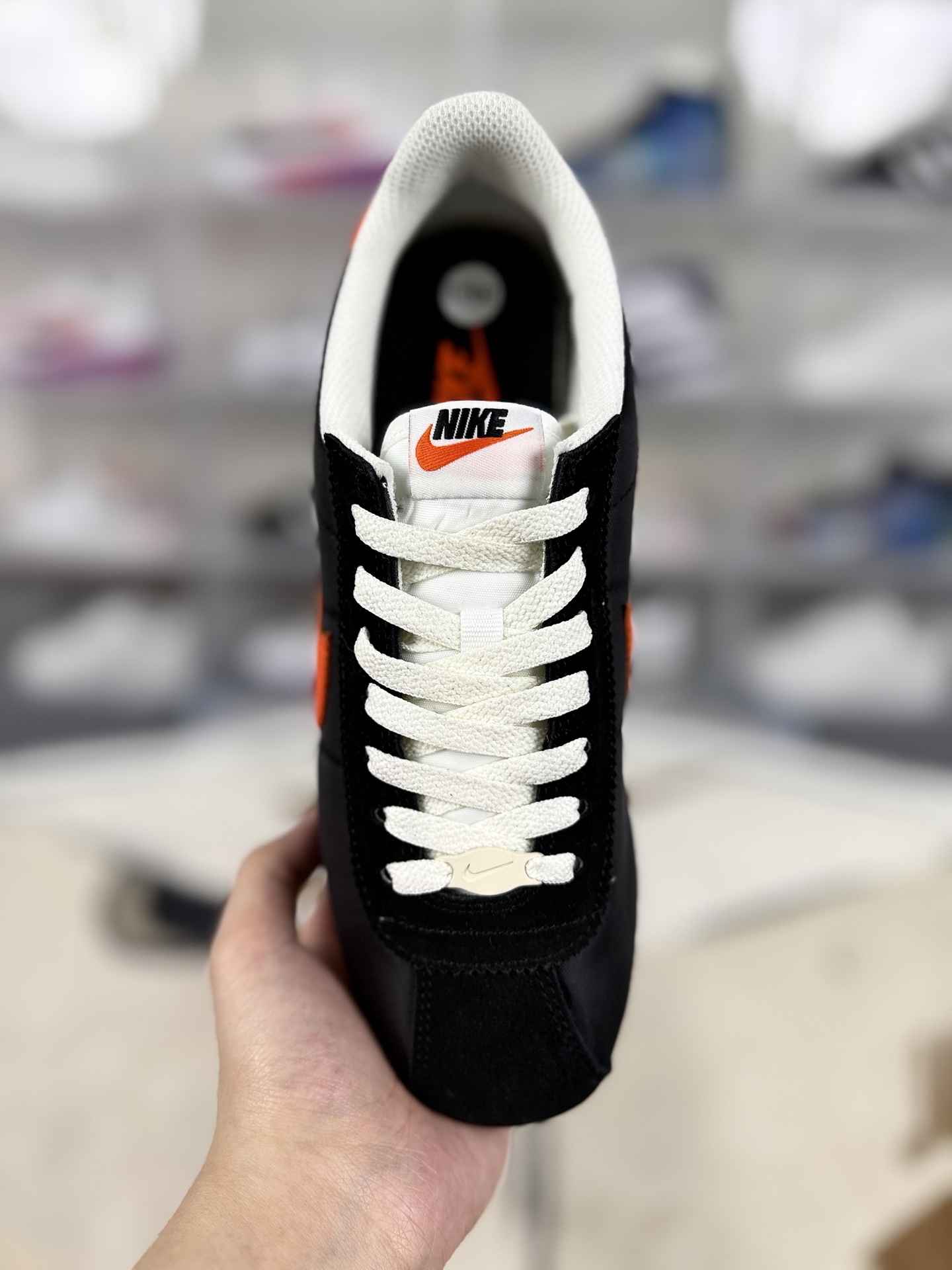 Nike Cortez: Classic Comfort, Versatile Style - Black & Orange Running Shoes 5 i1744837401539 4232 0 3