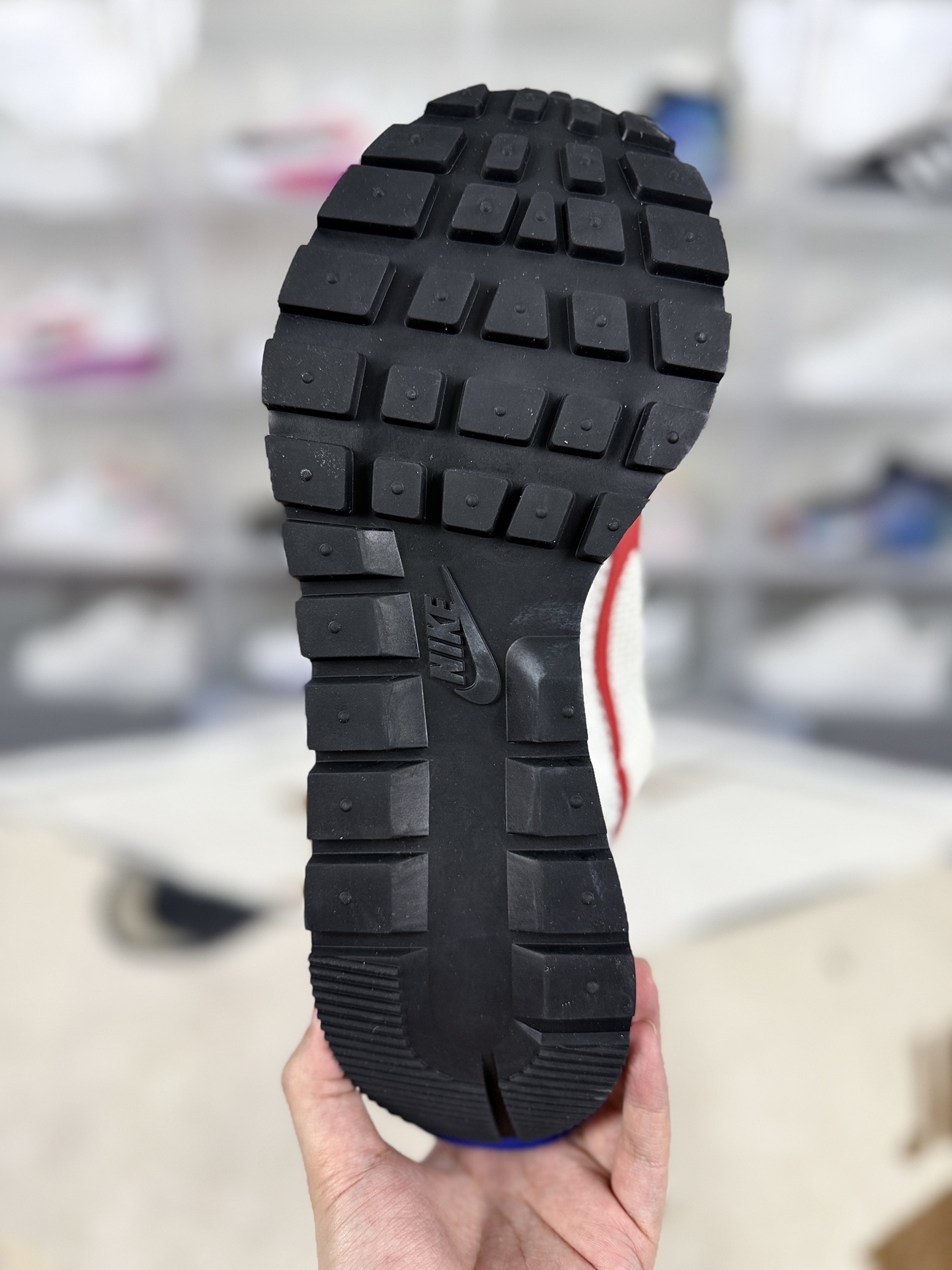 Nike x Sacai VaporWaffle - Grey, White & Red - Low Top Sneaker 7 i1744837424059 7074 0 4