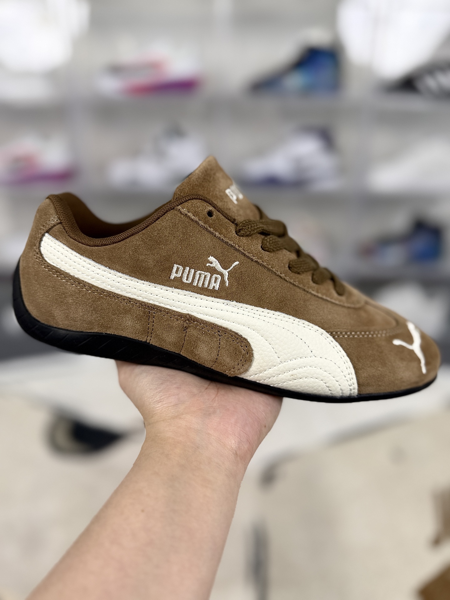 PUMA Speedcat OG Racing Motorsport Shoes - Unisex Comfort & Style, Brown 2 i1745096923457 8874 0 0
