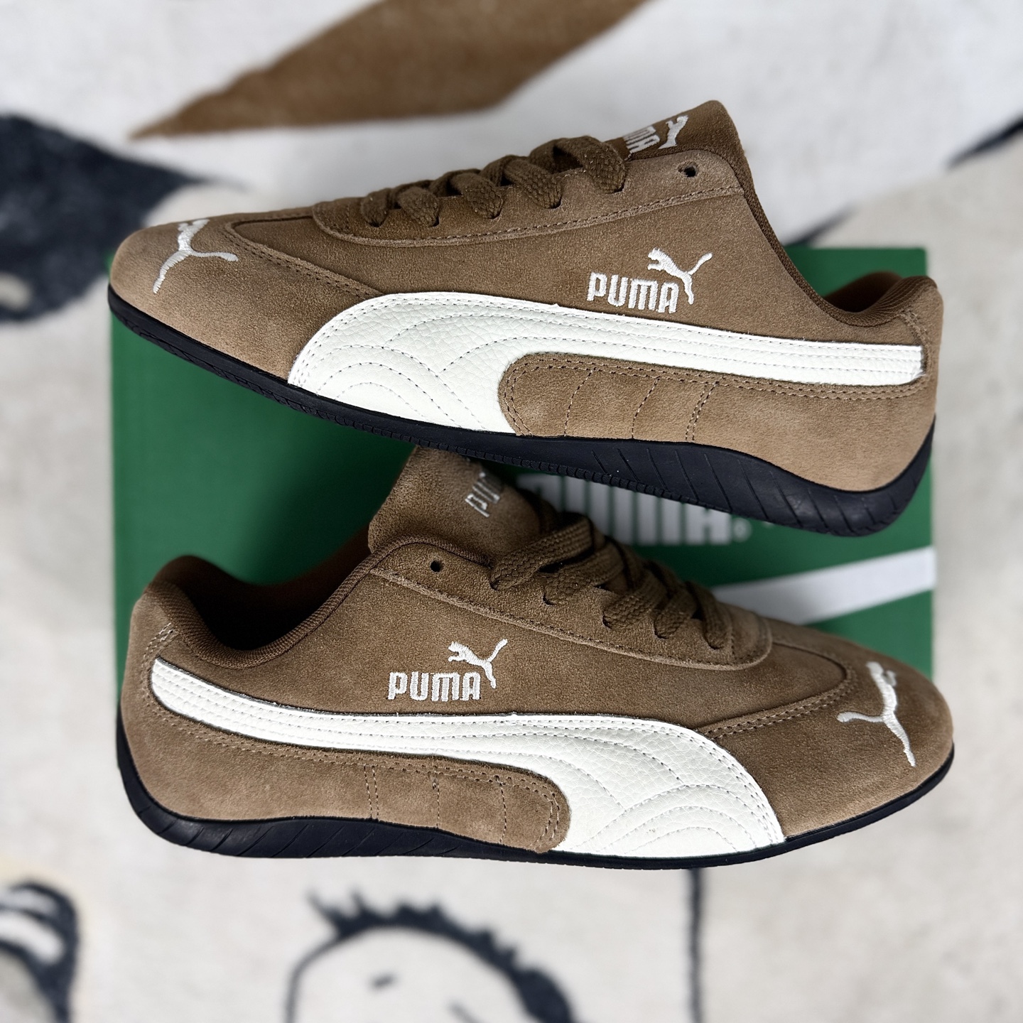 PUMA Speedcat OG Racing Motorsport Shoes - Unisex Comfort & Style, Brown 9 i1745096924370 6034 0 7