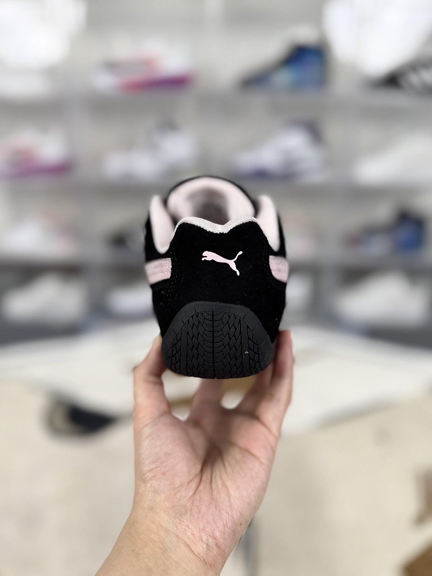 PUMA Speedcat OG Sneakers Comfortable Fashion Racing Shoes - Black/Pink 3 i1745096967116 4113 0 2