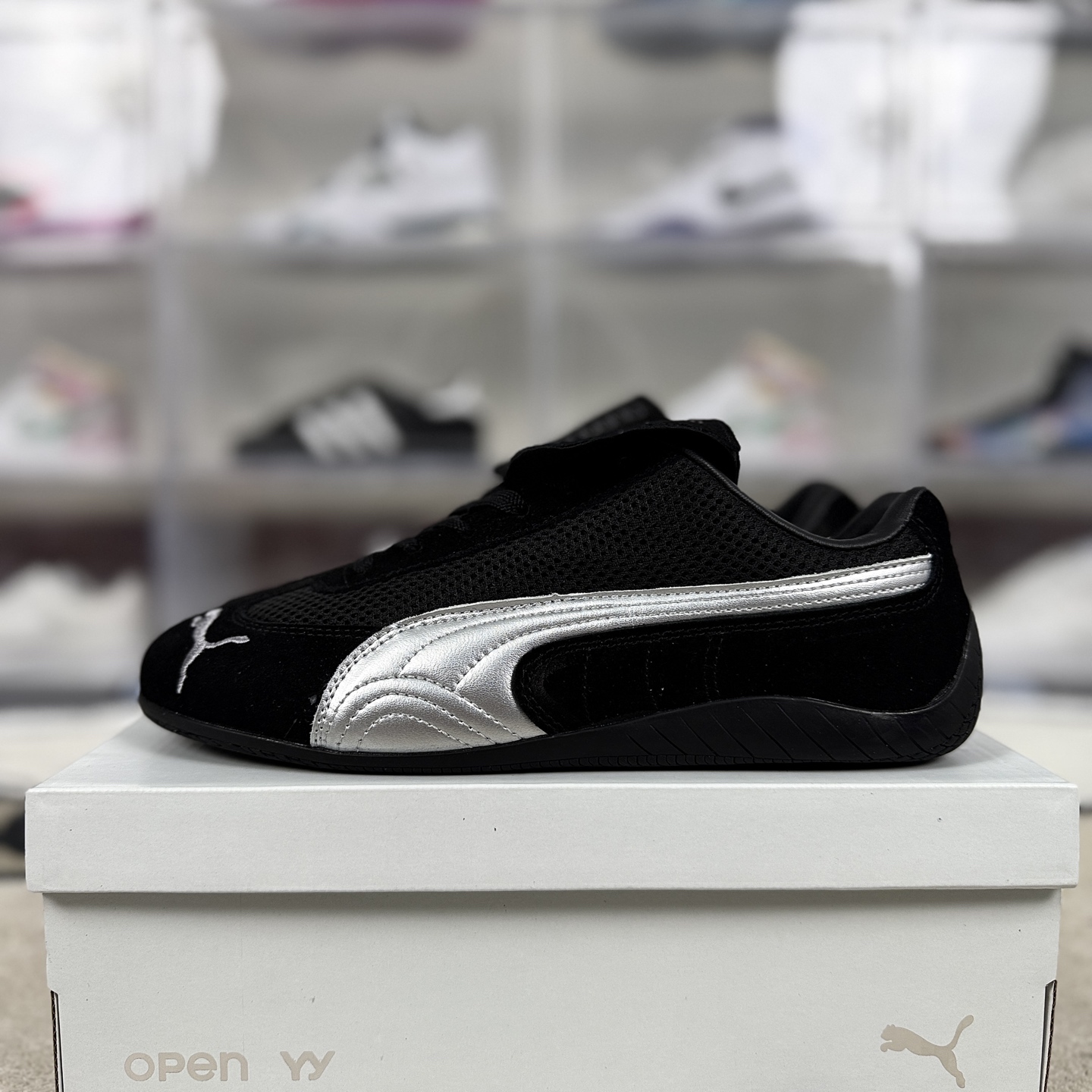 PUMA Speedcat OG Fashion Low-Top Retro Racing Shoes - Black 9 i1745097130476 767 0 8
