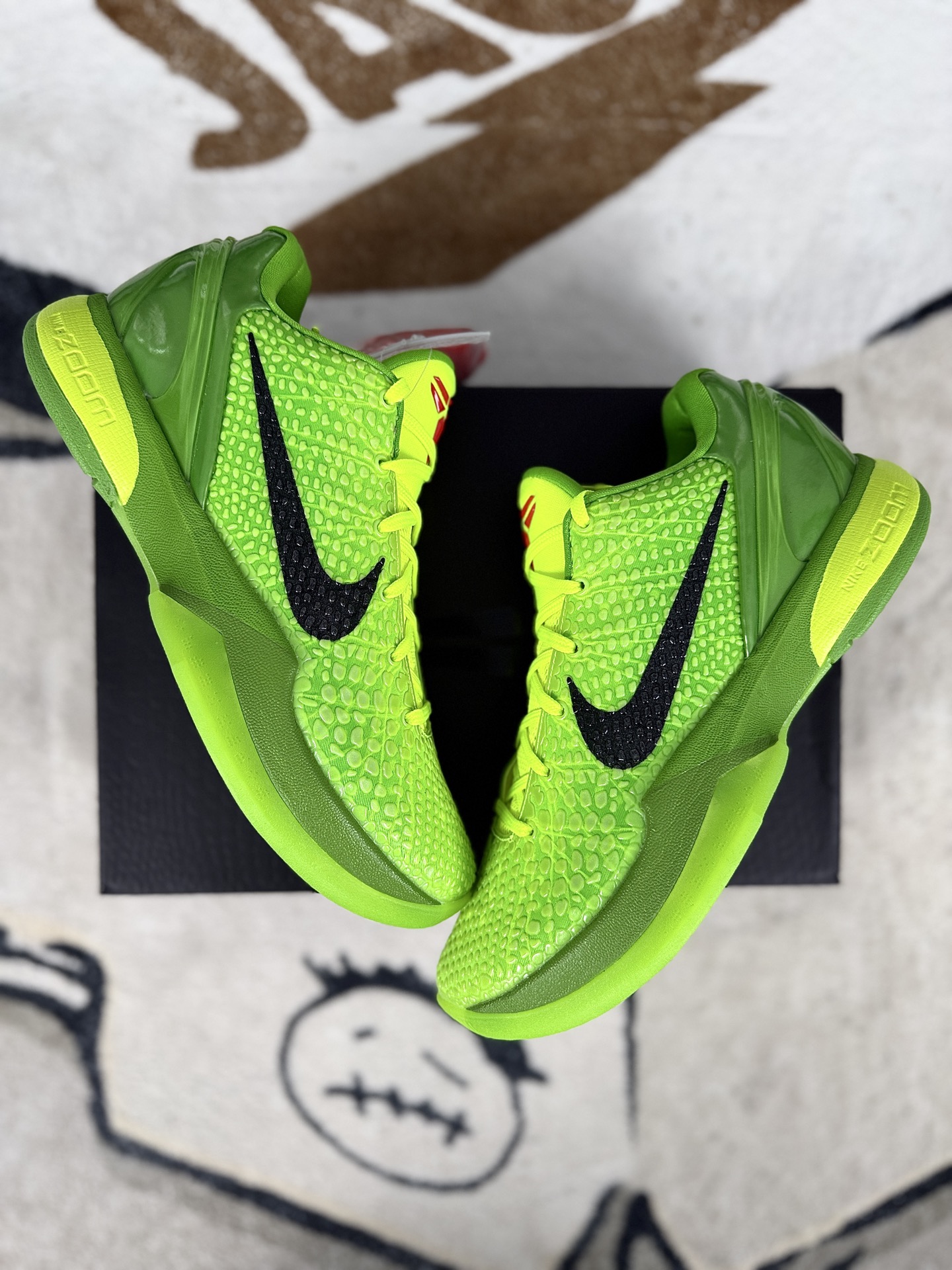 Nike Zoom Kobe 6 Protro Green Apple Basketball Shoes - Low Top, Air Zoom 6 i1745355528243 4256 0 6