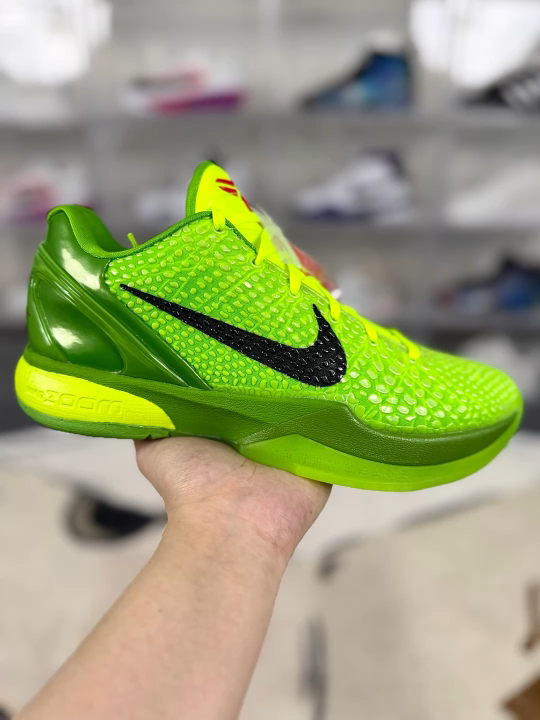 Nike Zoom Kobe 6 Protro 'Green Apple' Basketball Shoes - Neon Green, Men's Size