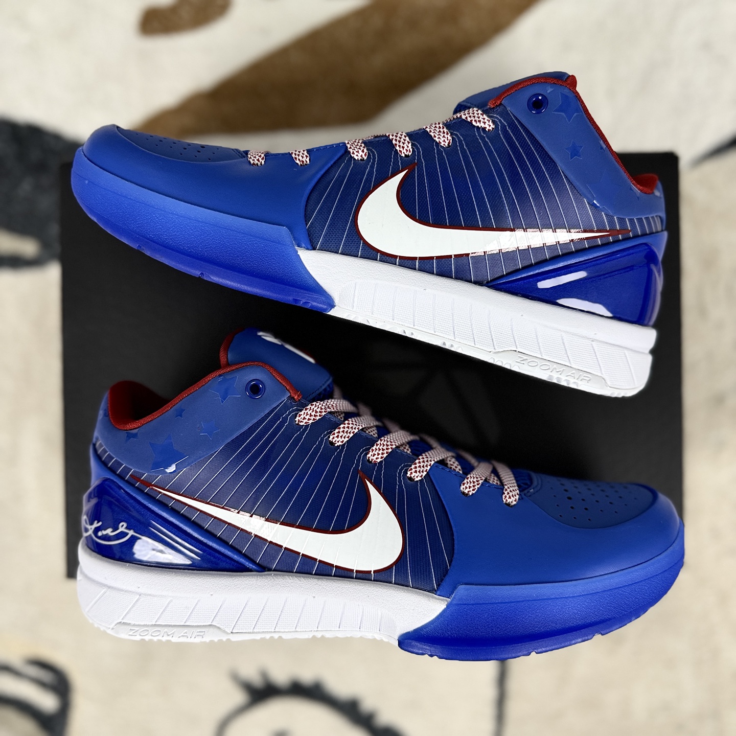 Nike Zoom Kobe 4 Protro "Philly" Basketball Shoes - Blue, Unisex Design 9 i1745355589674 4527 0 7