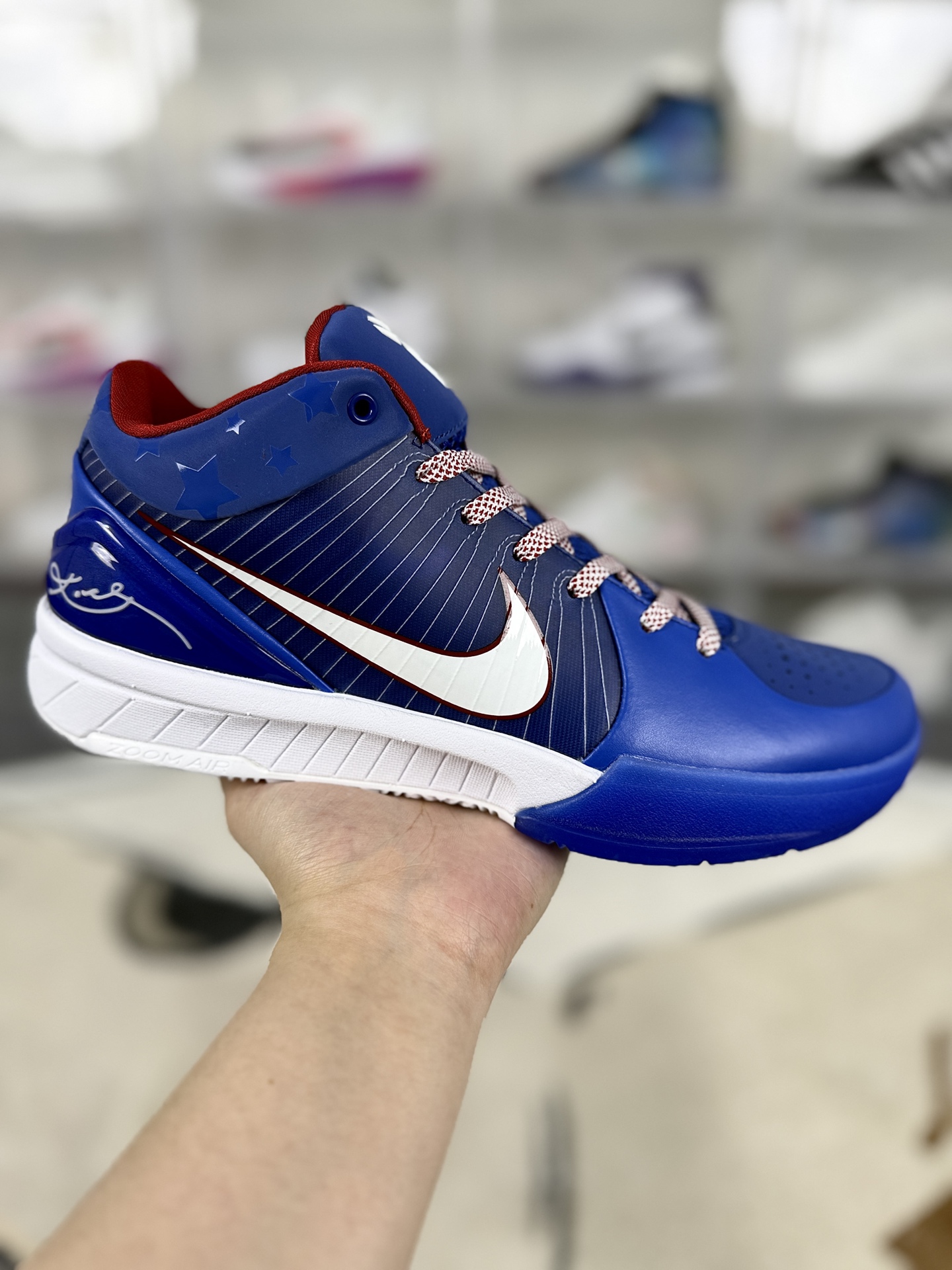 Nike Zoom Kobe 4 Protro "Philly" Basketball Shoes - Blue, Unisex Design 2 i1745355592883 4879 0 0